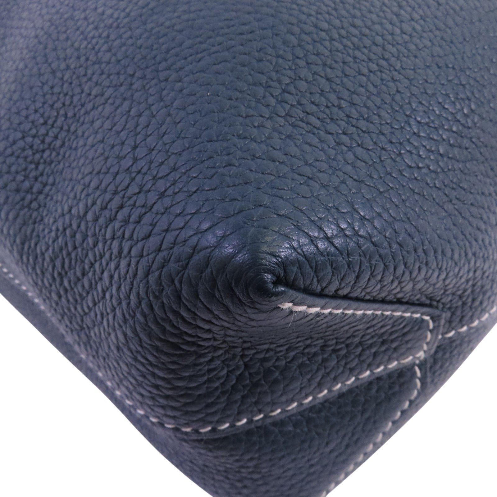 HERMES Clemence皮革Double Sen肩背袋