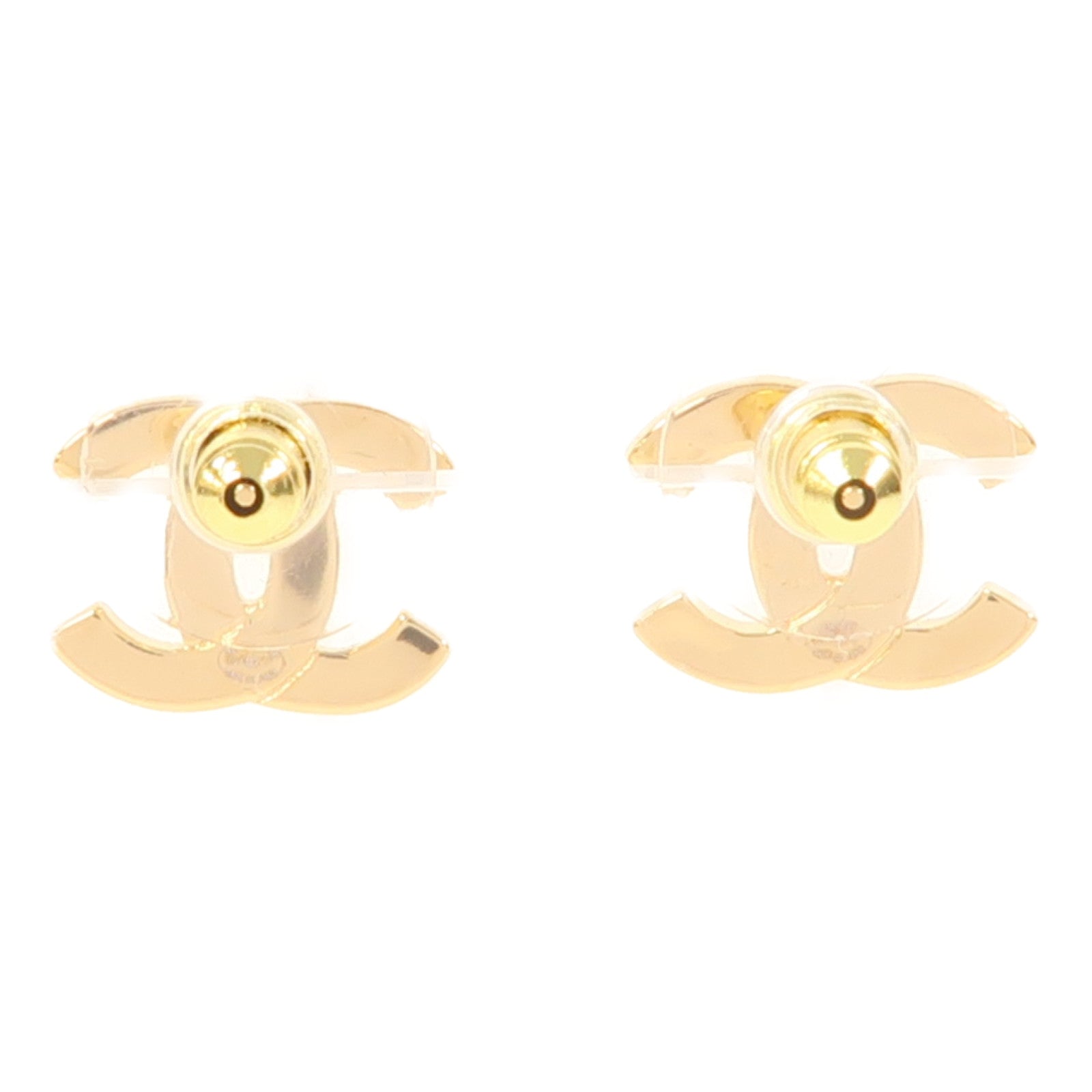 CHANEL 金屬Earrings耳環金色