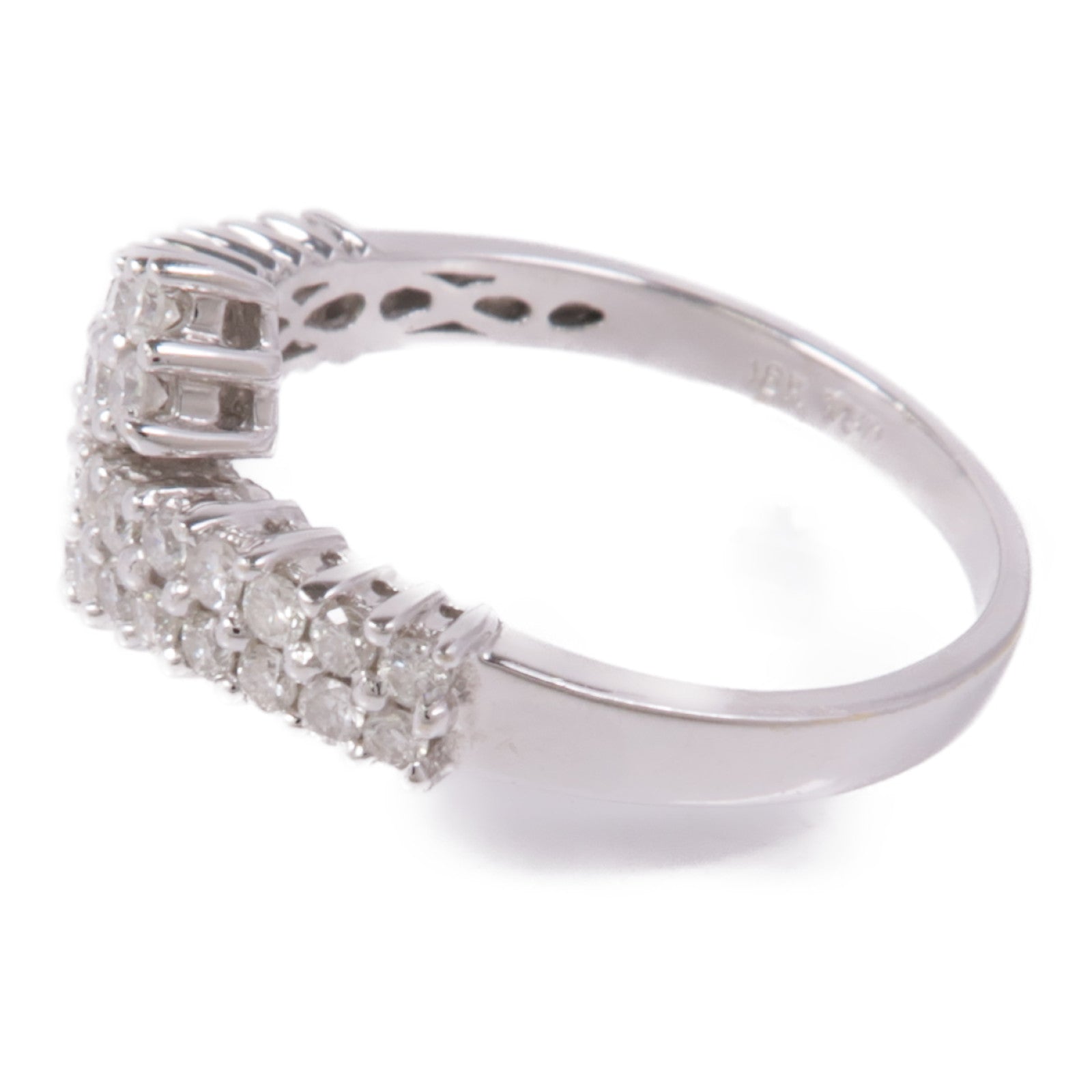 JEWELRY 18K白金Diamond Ring鑽石戒指US#6.25