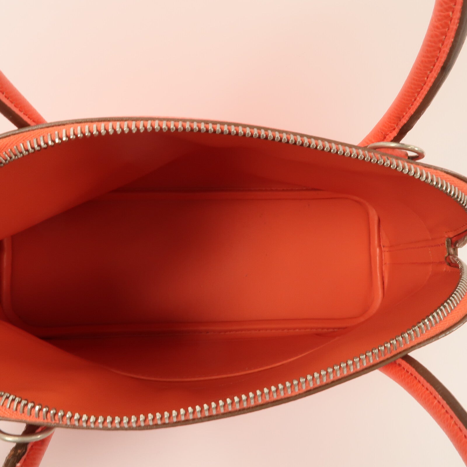 HERMES Epsom皮革Bolide 27手挽肩背兩用袋Rose Jaipur