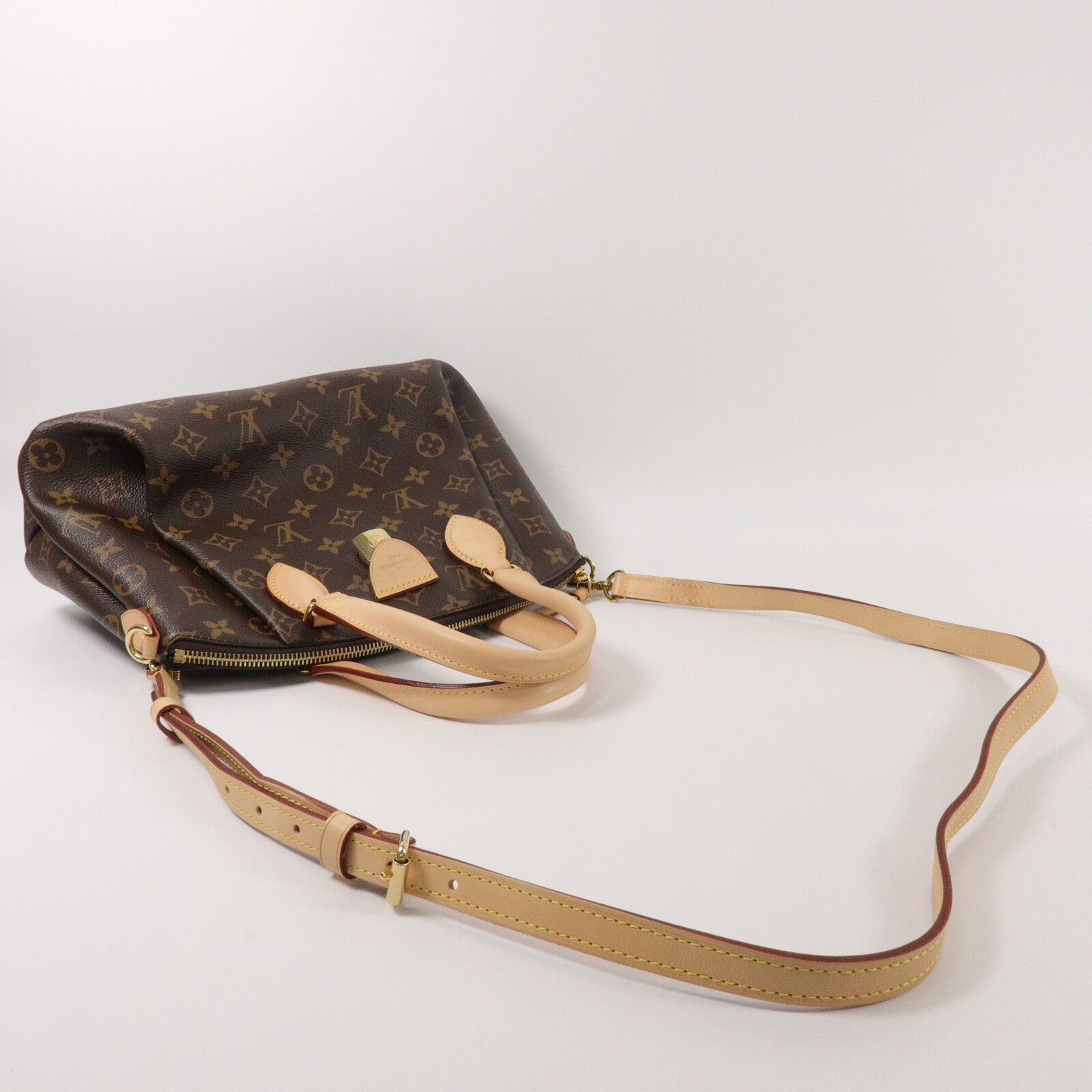 LOUIS VUITTON Monogram Rivoli Nv PM手挽肩背兩用袋