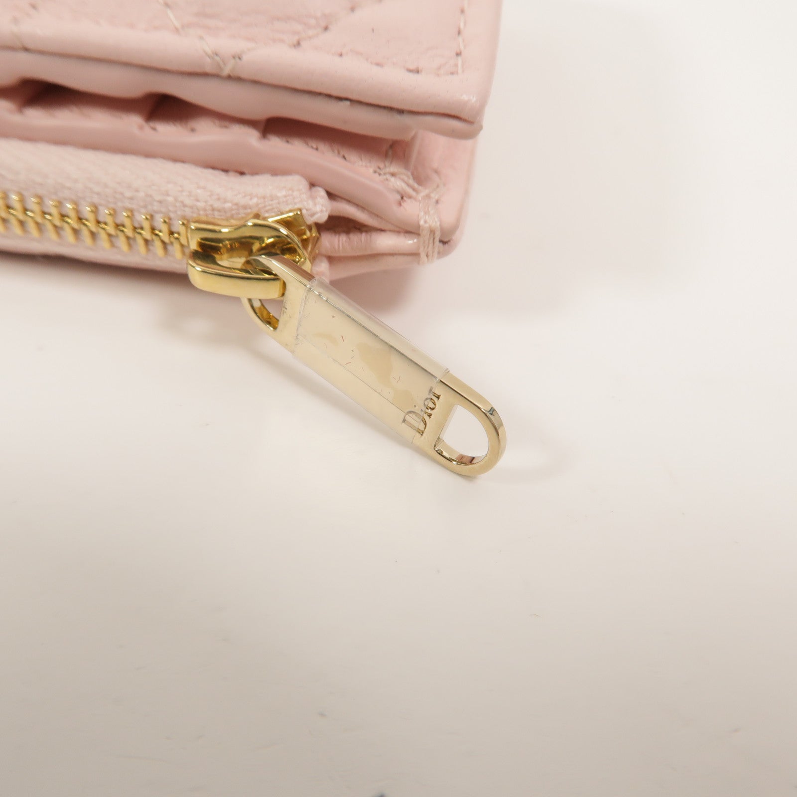 Dior 羊皮皮革Lady Dior Dahlia Wallet錢包