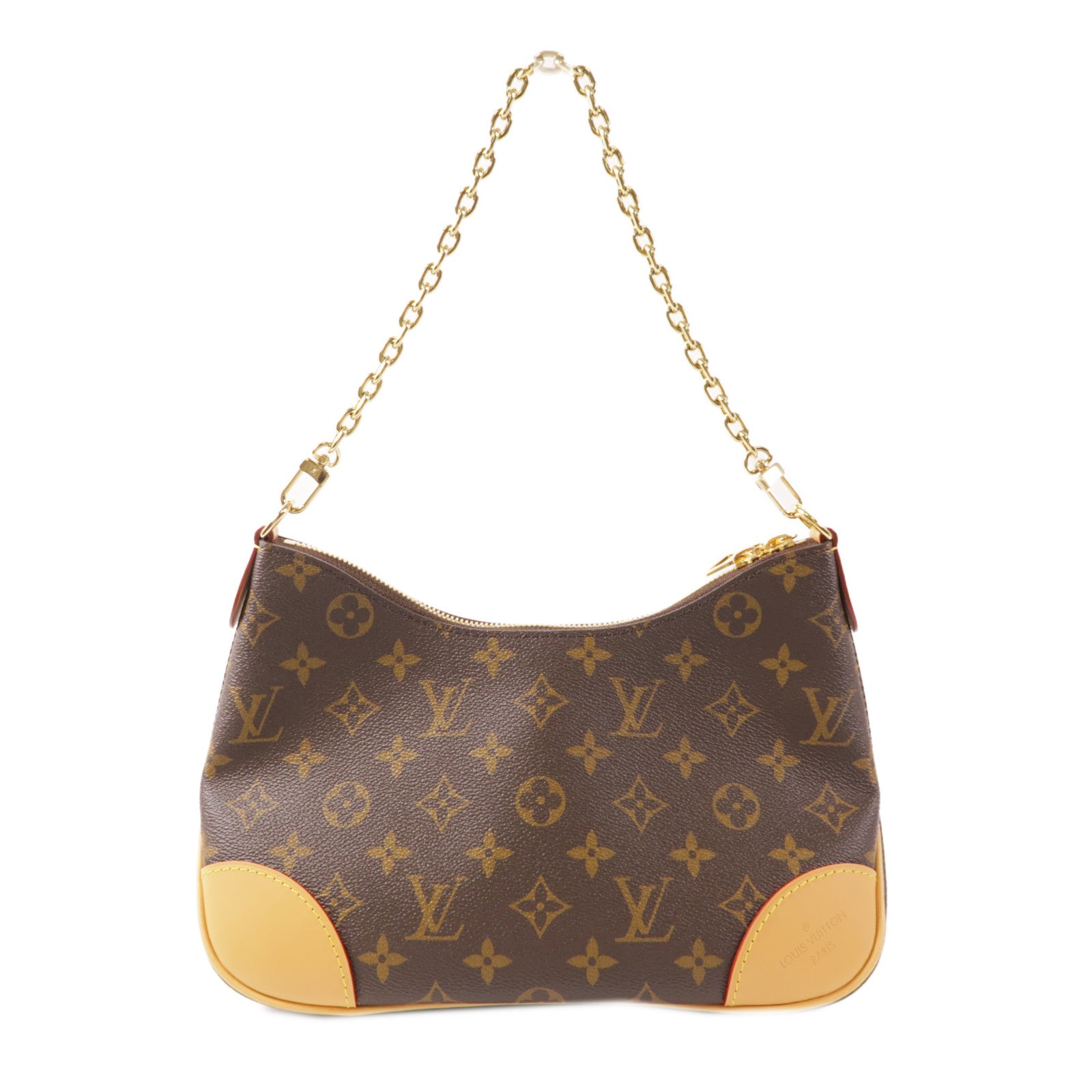 LOUIS VUITTON Monogram Boulogne金扣手挽肩背兩用袋