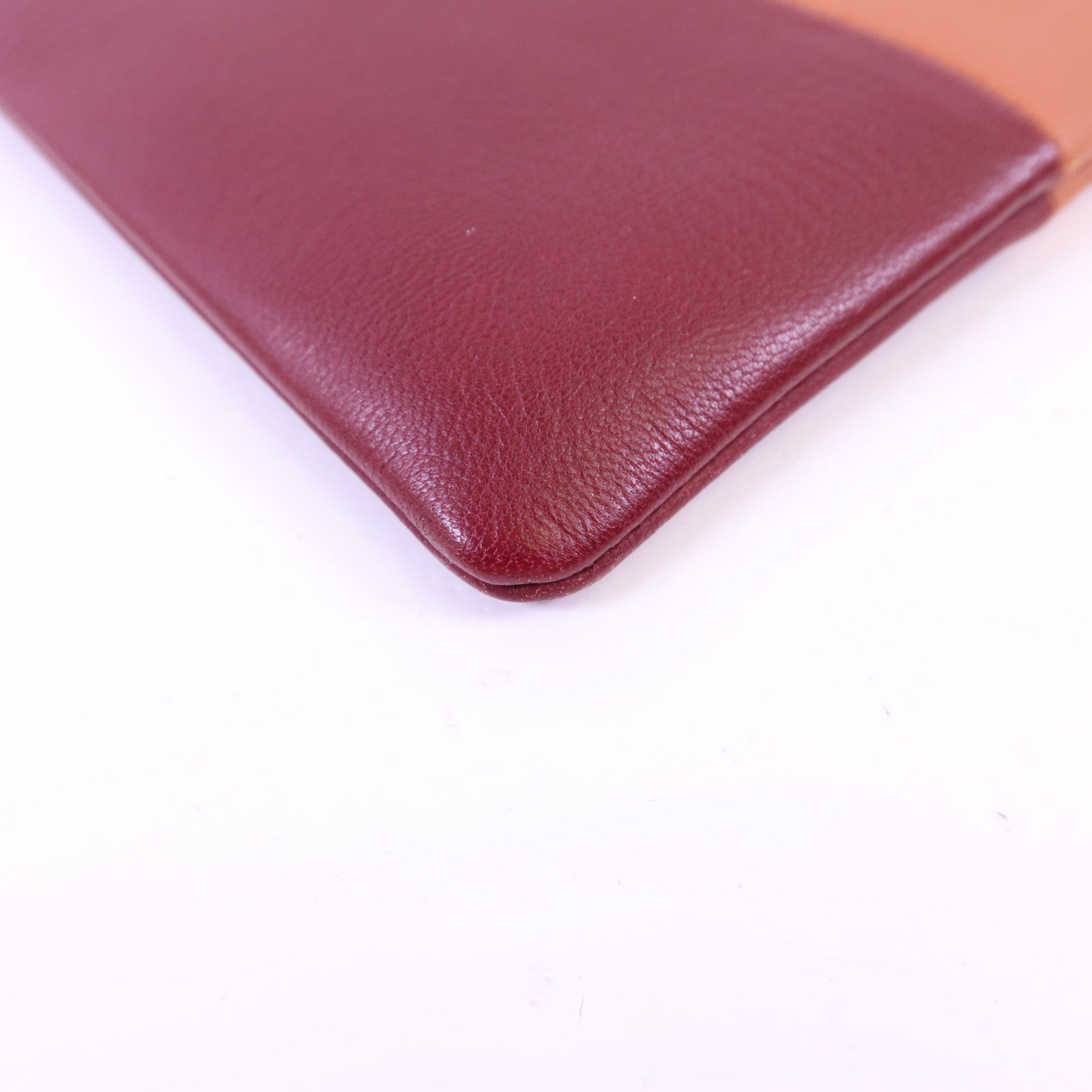 CELINE 牛皮皮革Pouch金扣小袋