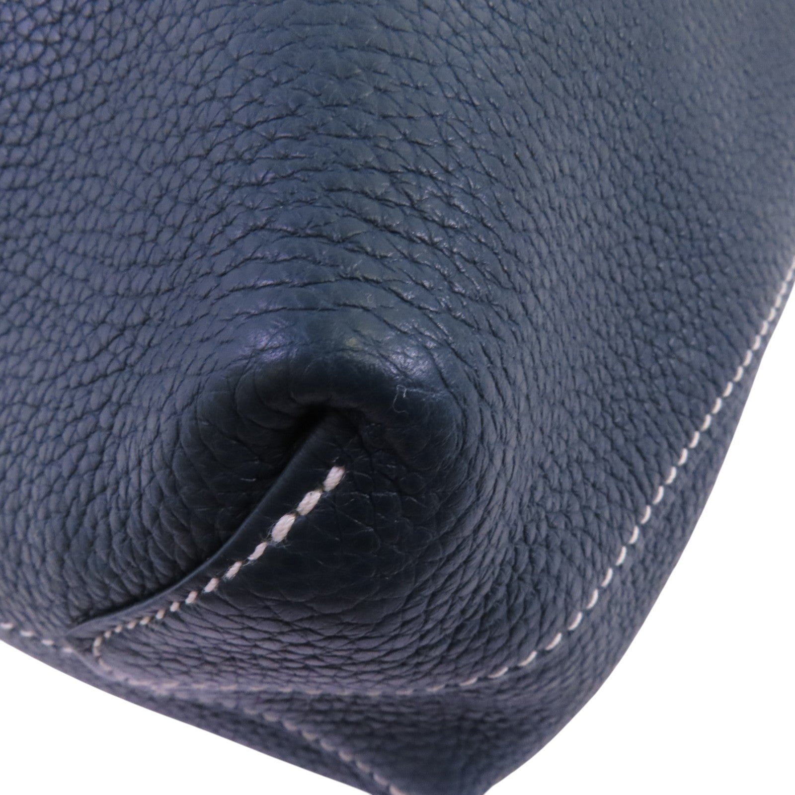 HERMES Clemence皮革Double Sen肩背袋