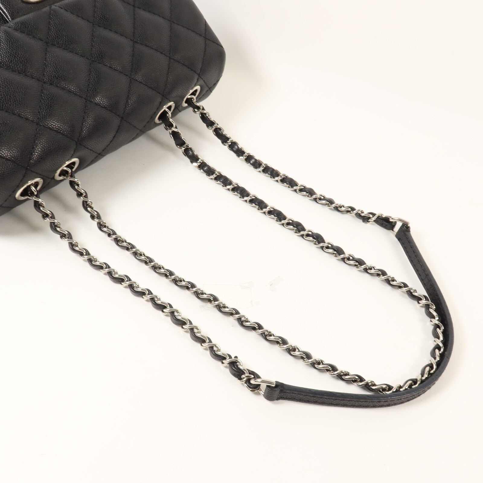 CHANEL 牛皮皮革Chain Shoulder鏈帶肩背袋