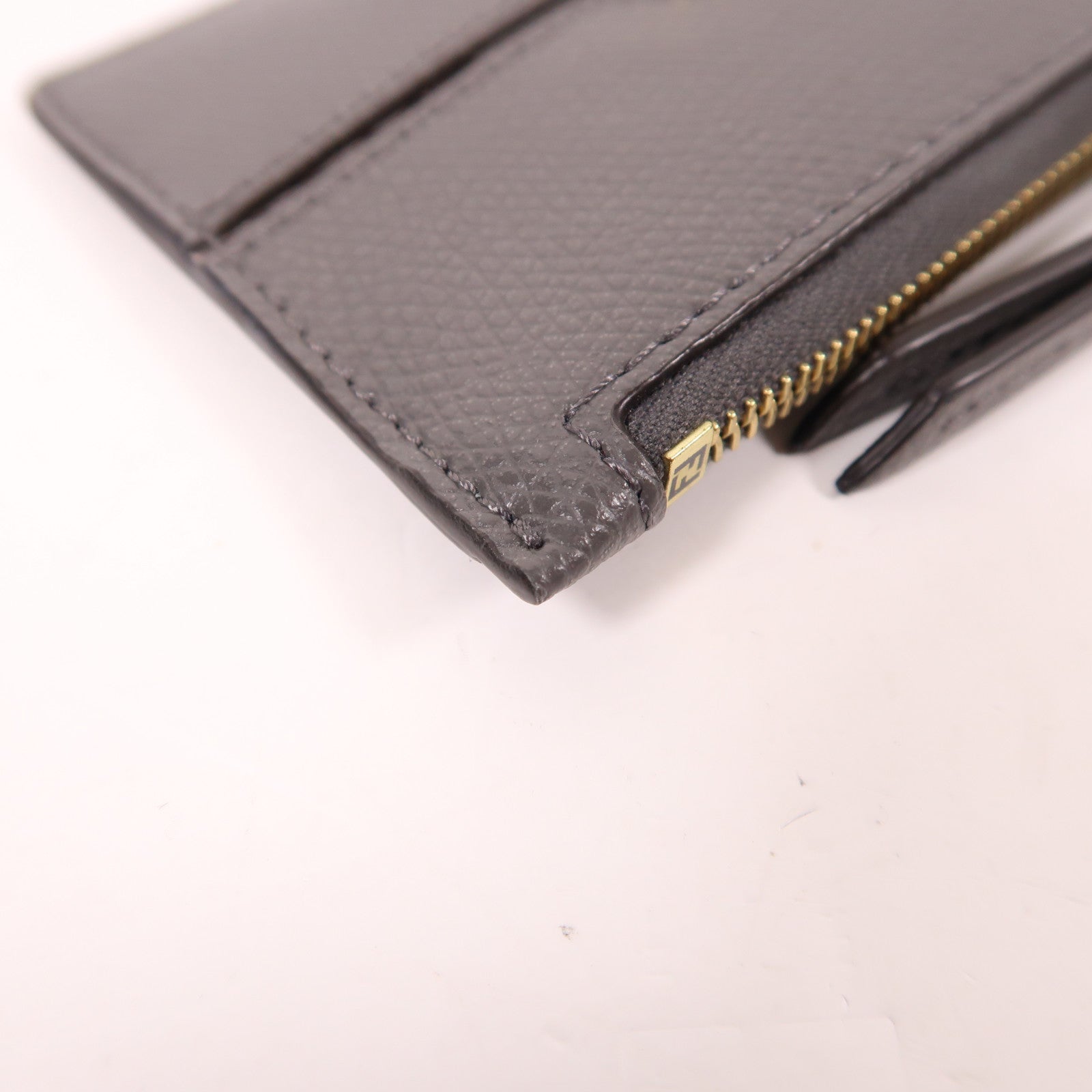 FENDI 【激減優惠】牛皮皮革/蛇皮皮革Card Case金扣卡片套