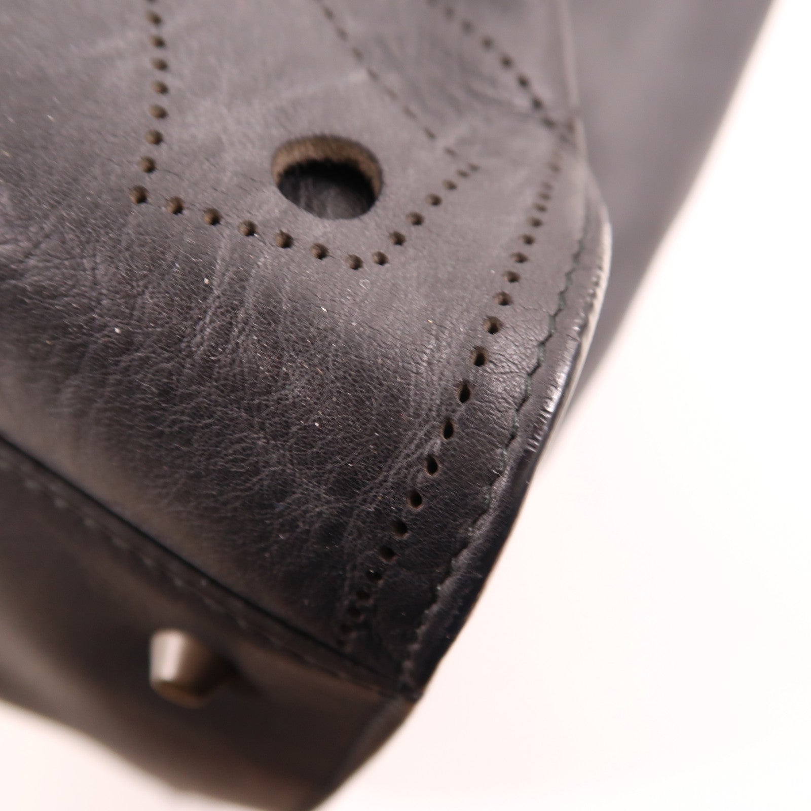 BALENCIAGA 牛皮皮革2 Way Bag手挽肩背兩用袋黑色