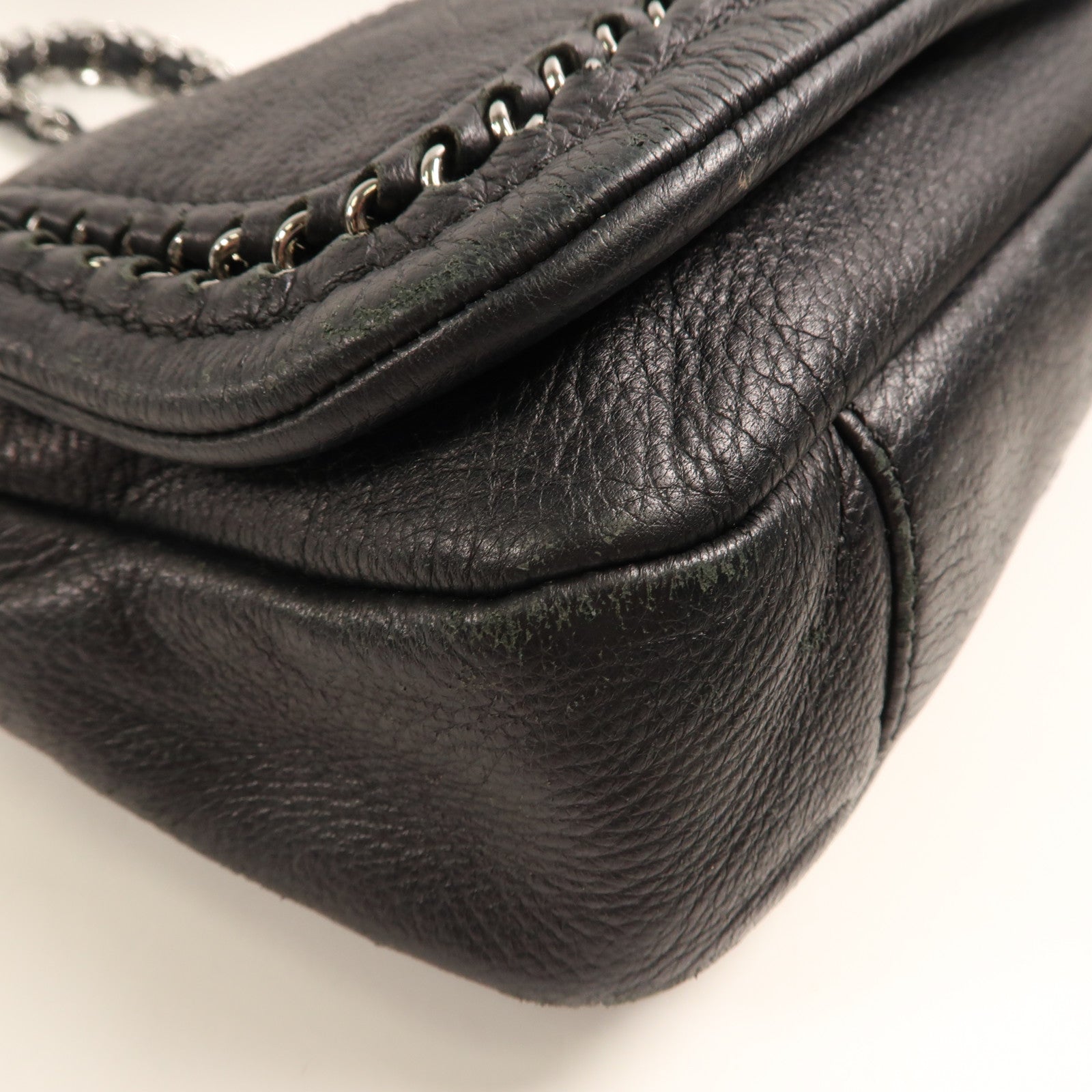 CHANEL 牛皮皮革Shoulder Bag鏈帶肩背袋