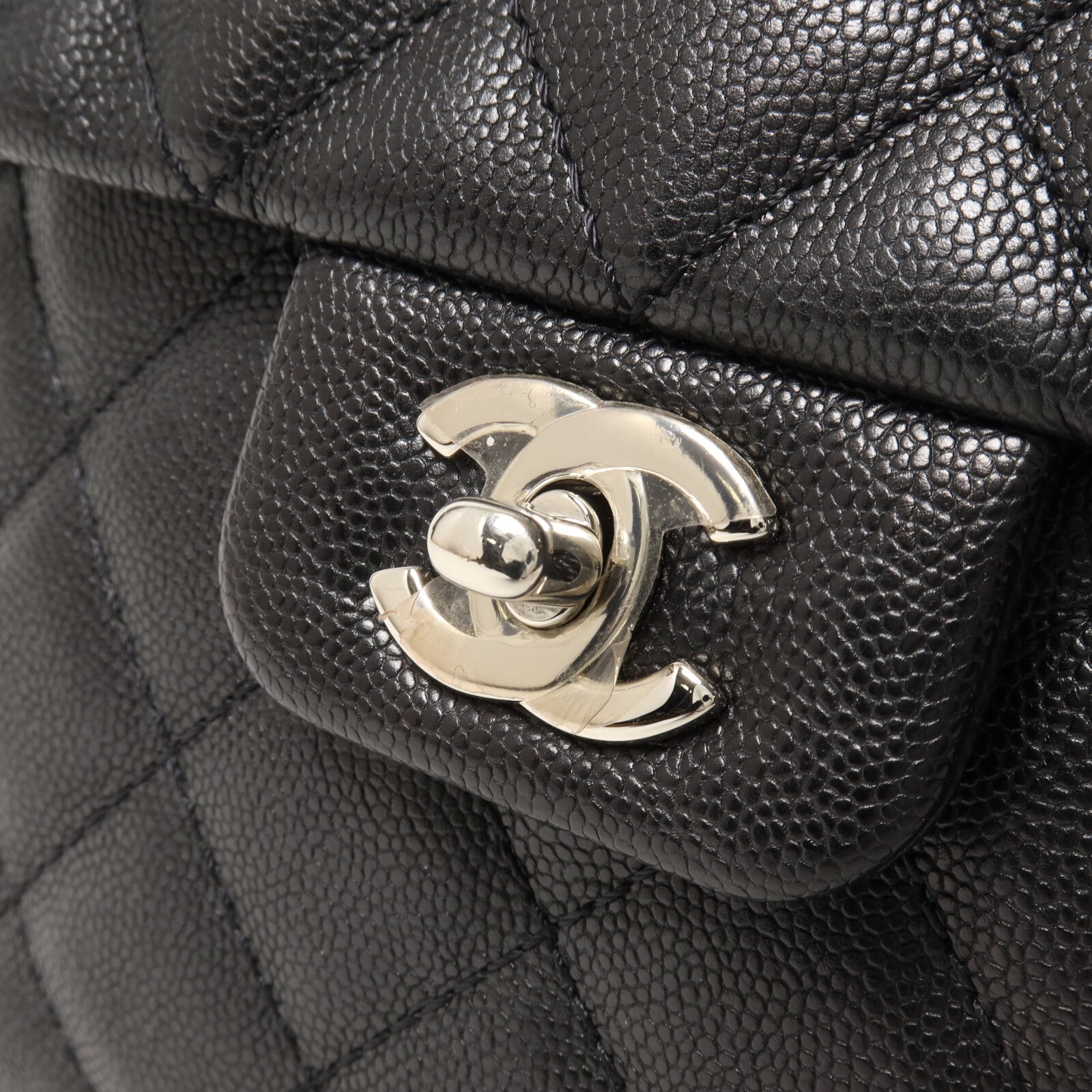 CHANEL 牛皮皮革Chain Shoulder鏈帶肩背袋