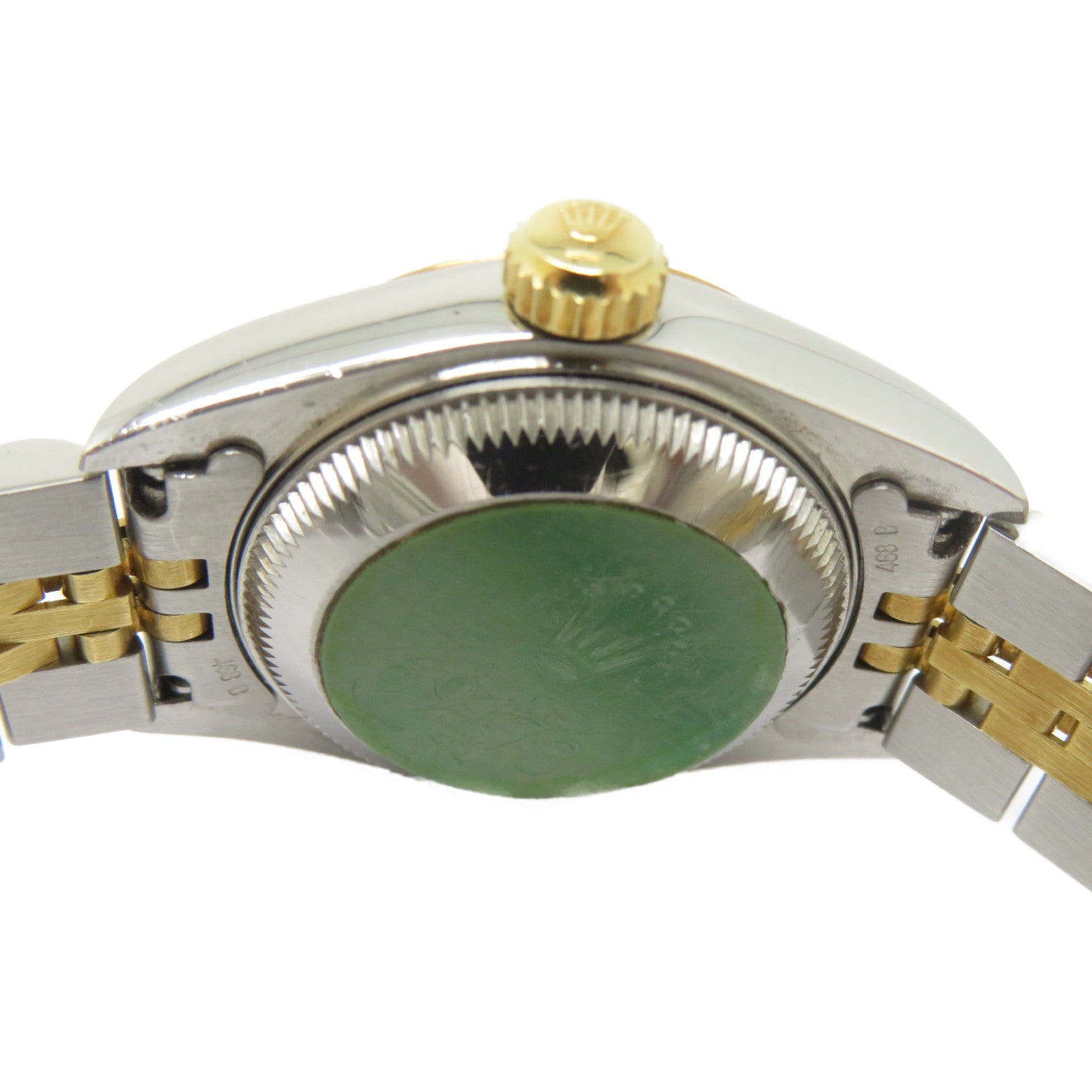 ROLEX Datejust 18K黃金/不鏽鋼手錶自動機芯金色