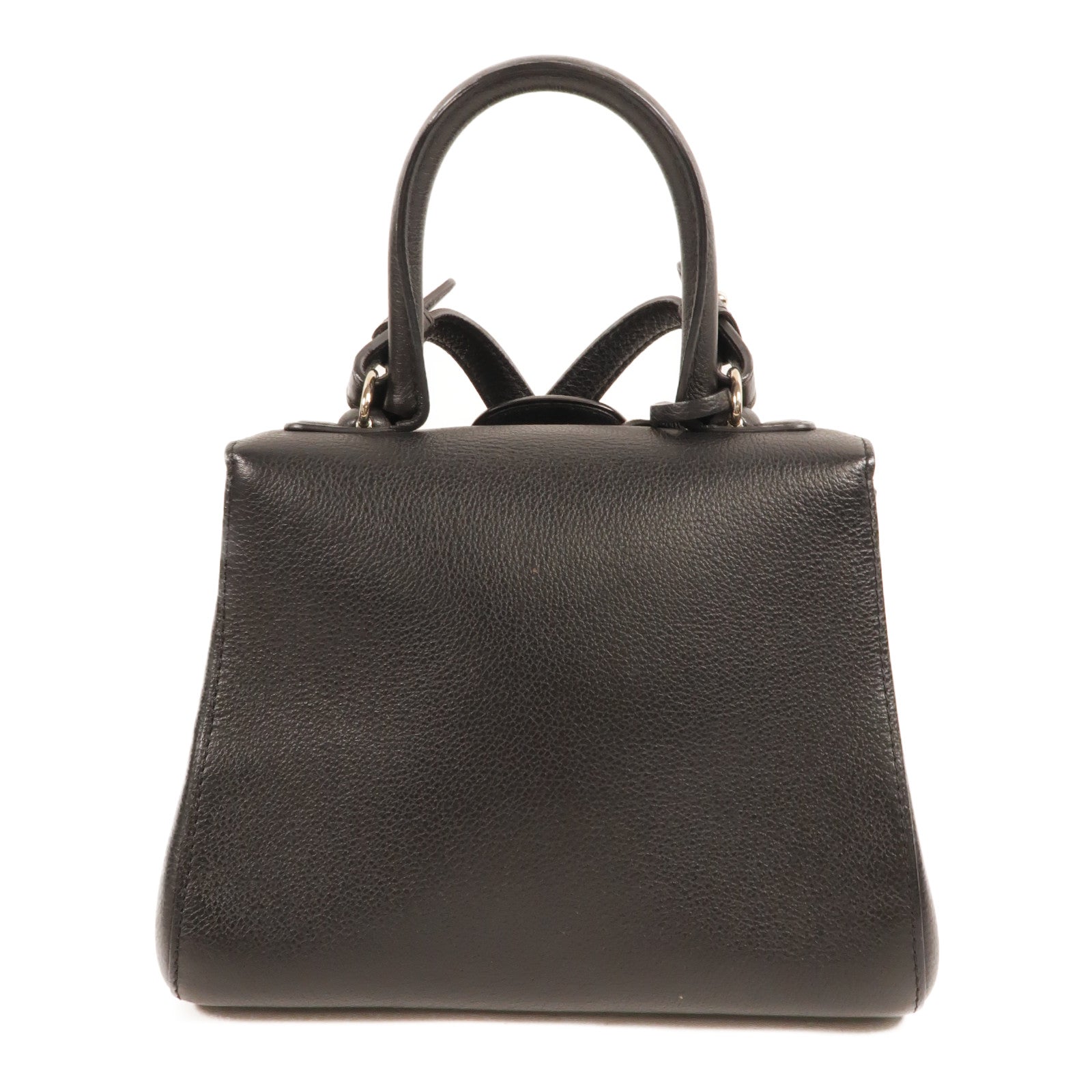 Delvaux 牛皮皮革Brillant Mini手挽肩背兩用袋