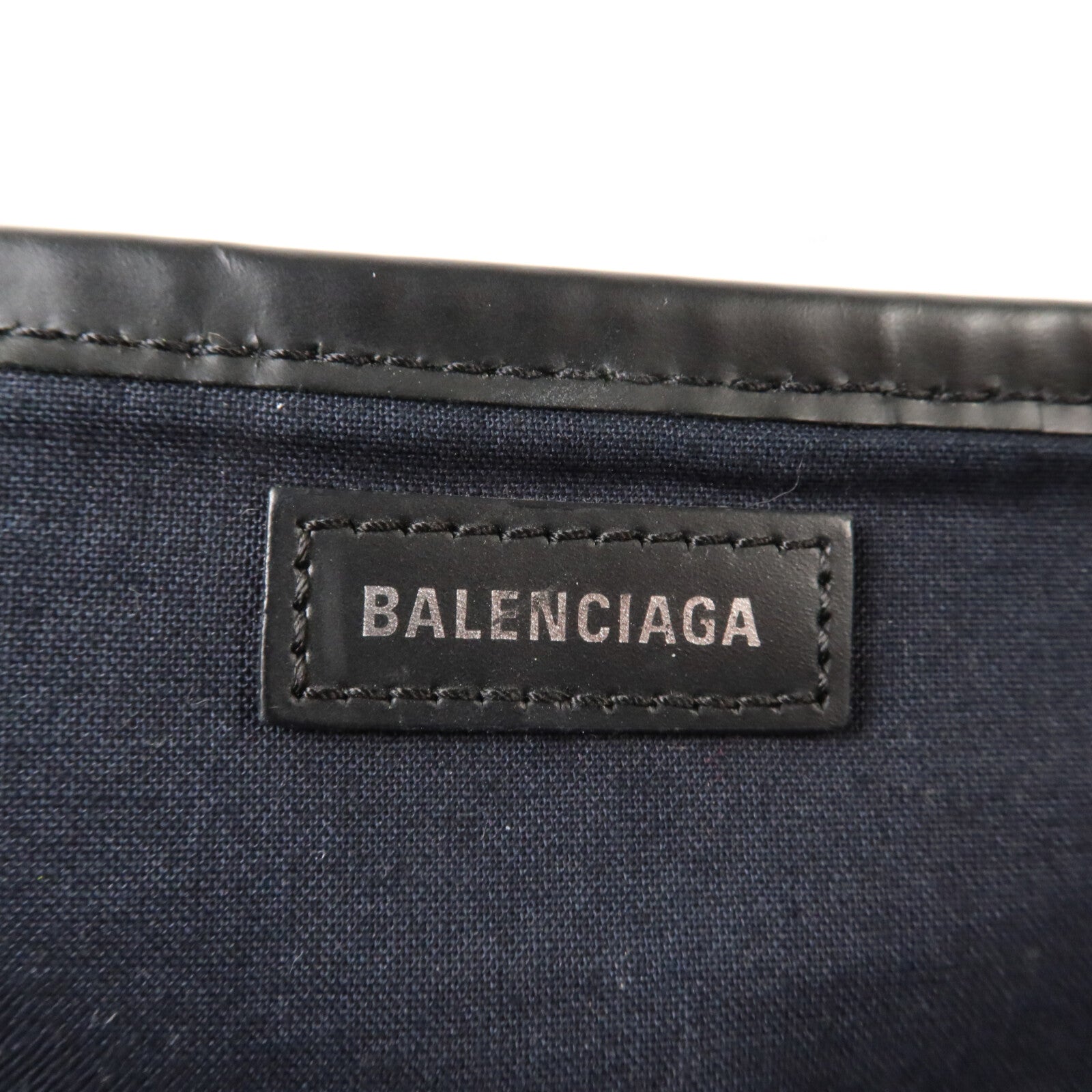 BALENCIAGA 帆布Navy Cabas Small Tote手挽袋