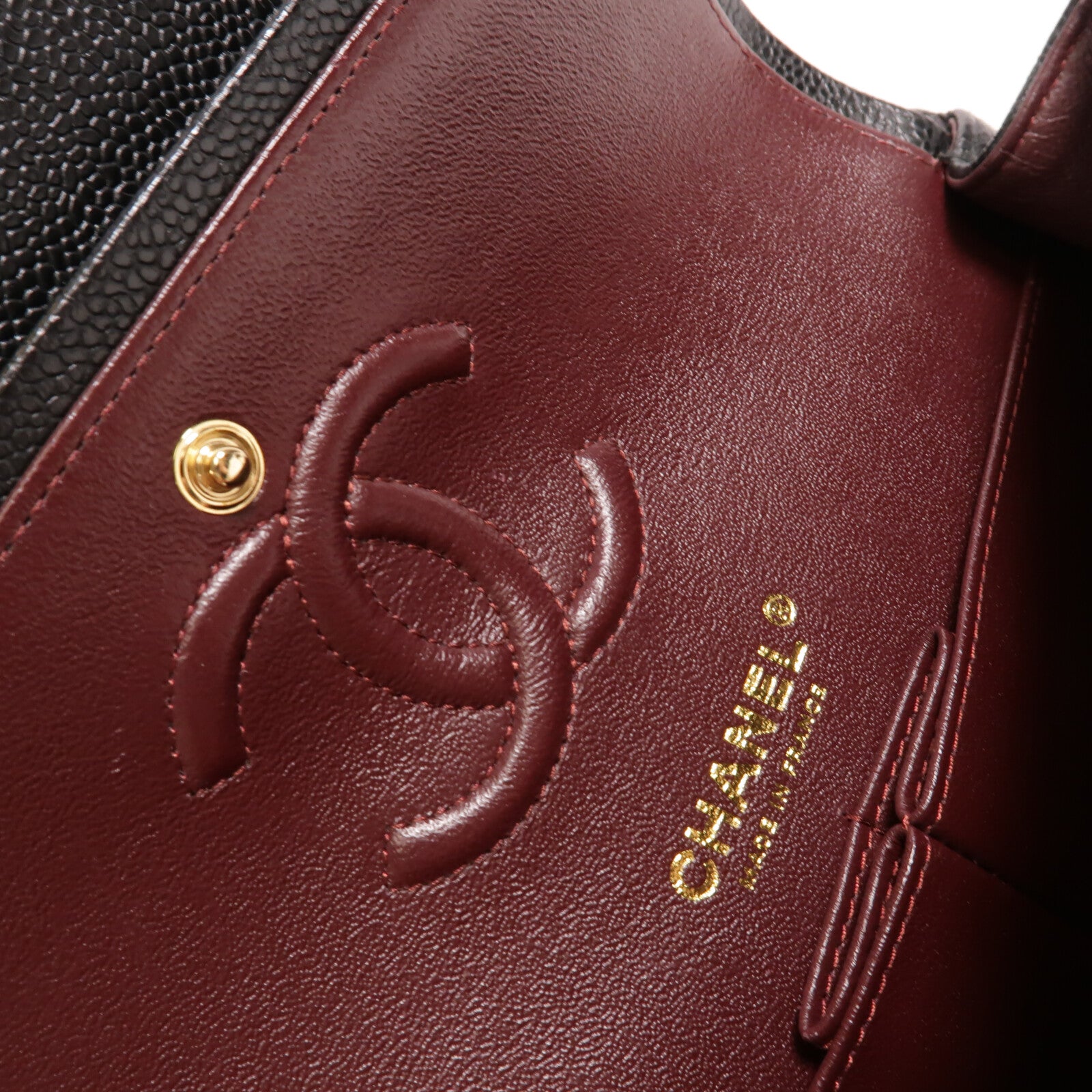 CHANEL 牛皮皮革Classic 23鏈帶肩背袋