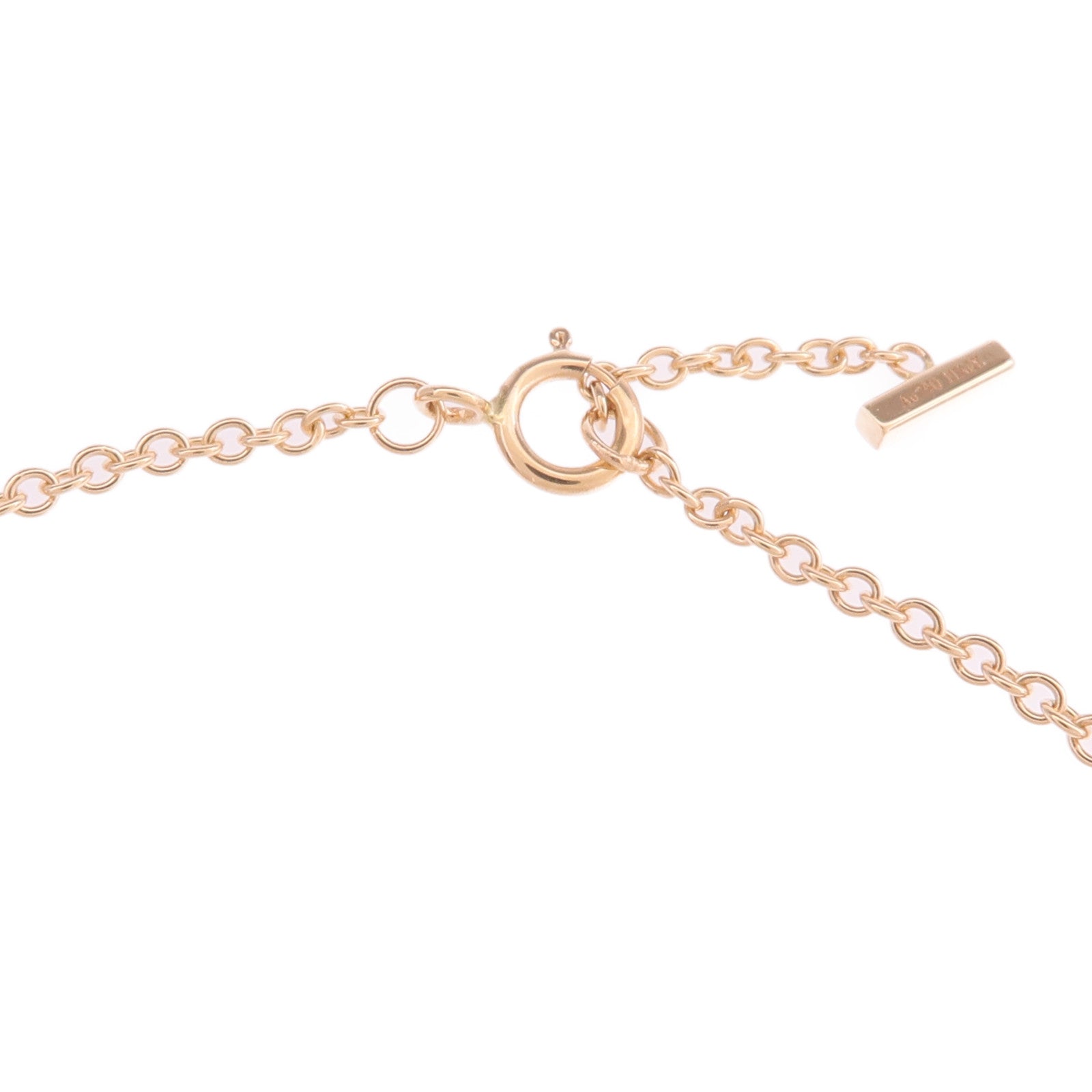 TIFFANY＆CO 18K玫瑰金T Smile Bracelet手鏈
