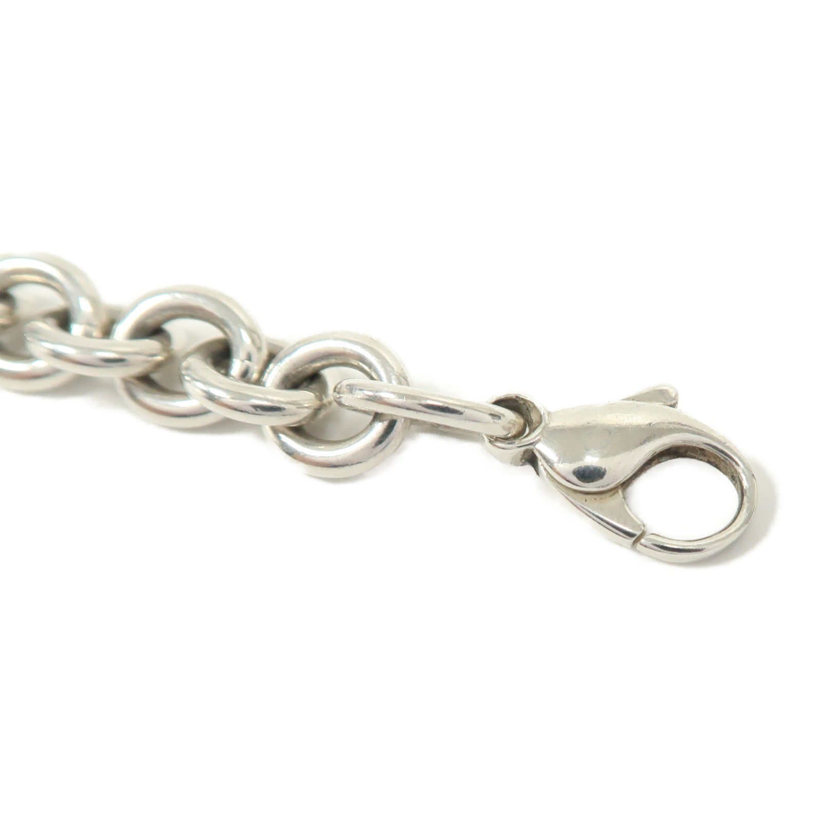 TIFFANY＆CO 925純銀Return To Tiffany Heart Tag Bracelet手鏈