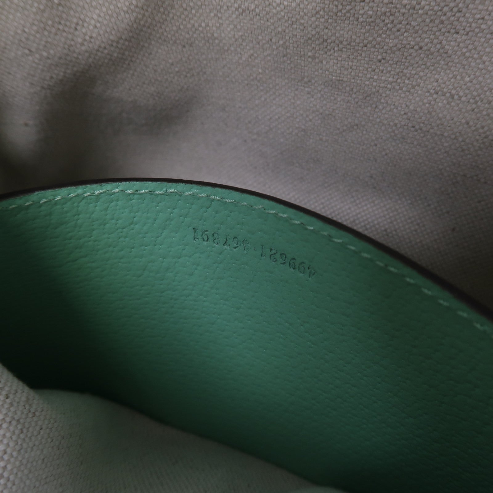 GUCCI 【激減優惠】帆布Shoulder Bag金扣肩背袋綠色