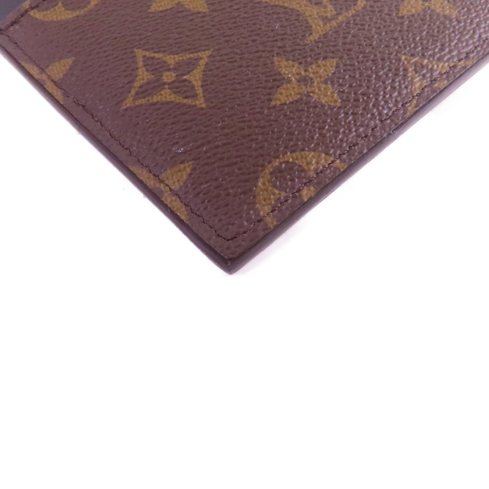 LOUIS VUITTON Monogram Slim Purse Long Wallet金扣長錢包啡色