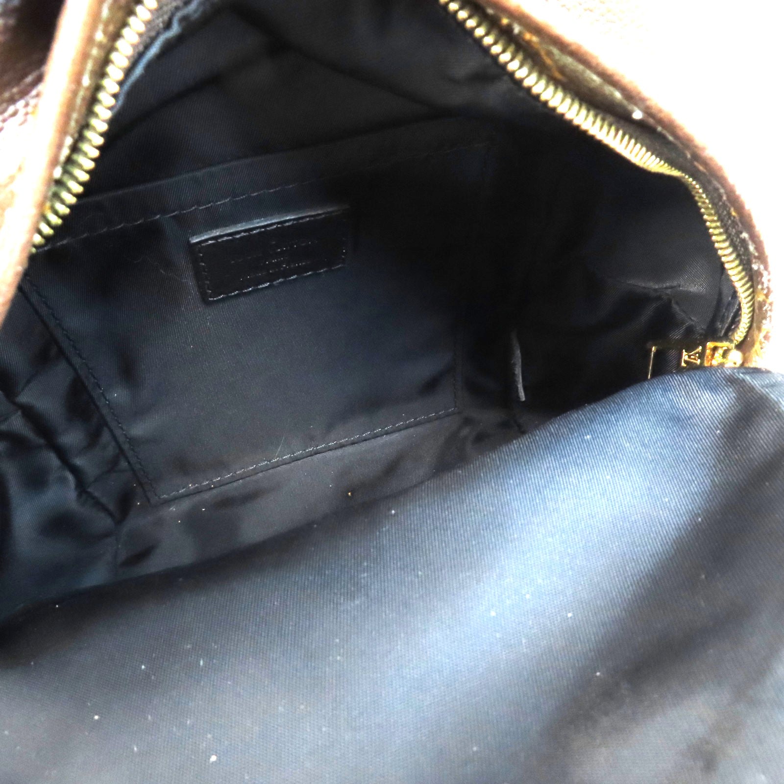 LOUIS VUITTON Monogram Palm Springs Bag金扣背包啡色