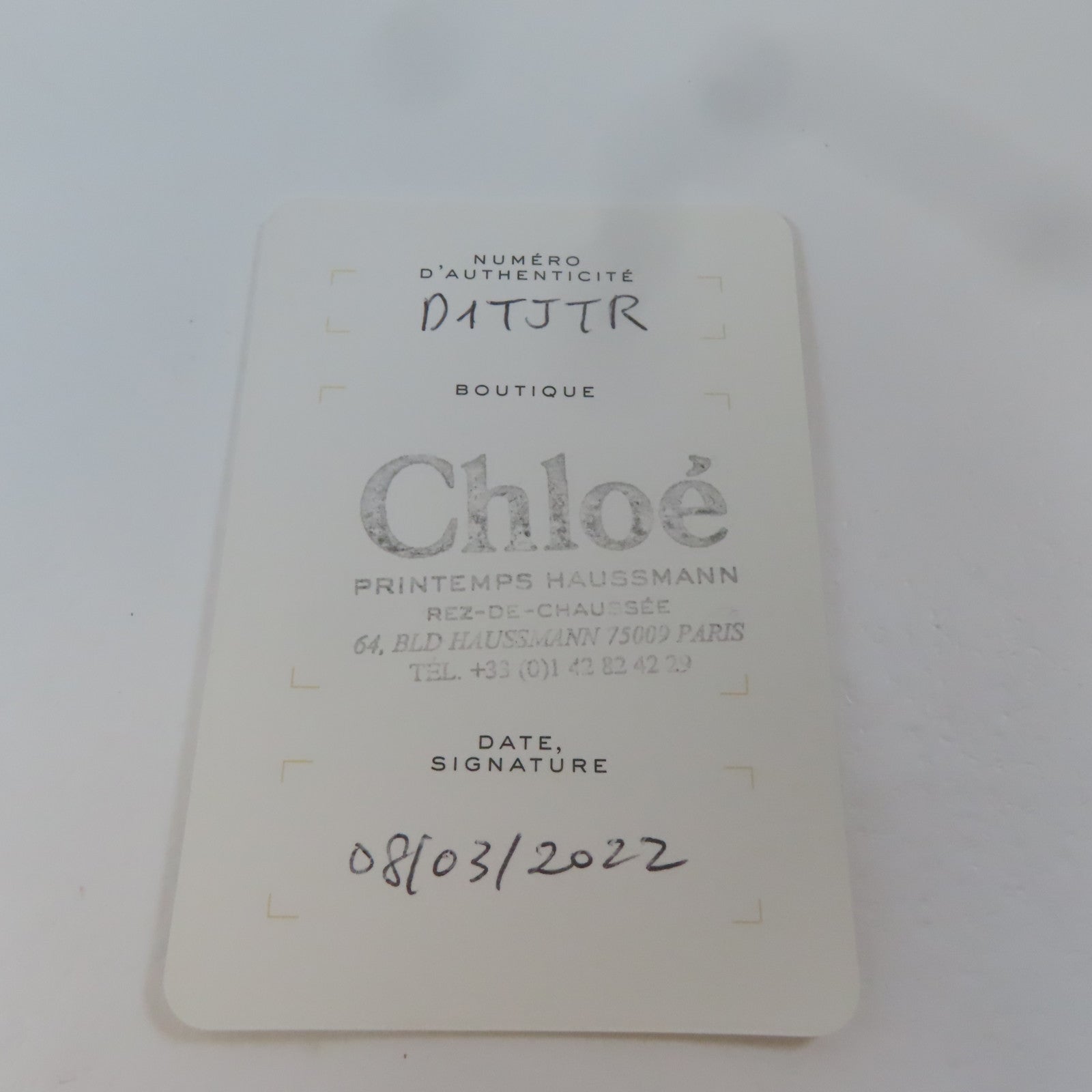 Chloe 帆布Woody Tote Bag銀扣手挽肩背兩用袋米色/啡色