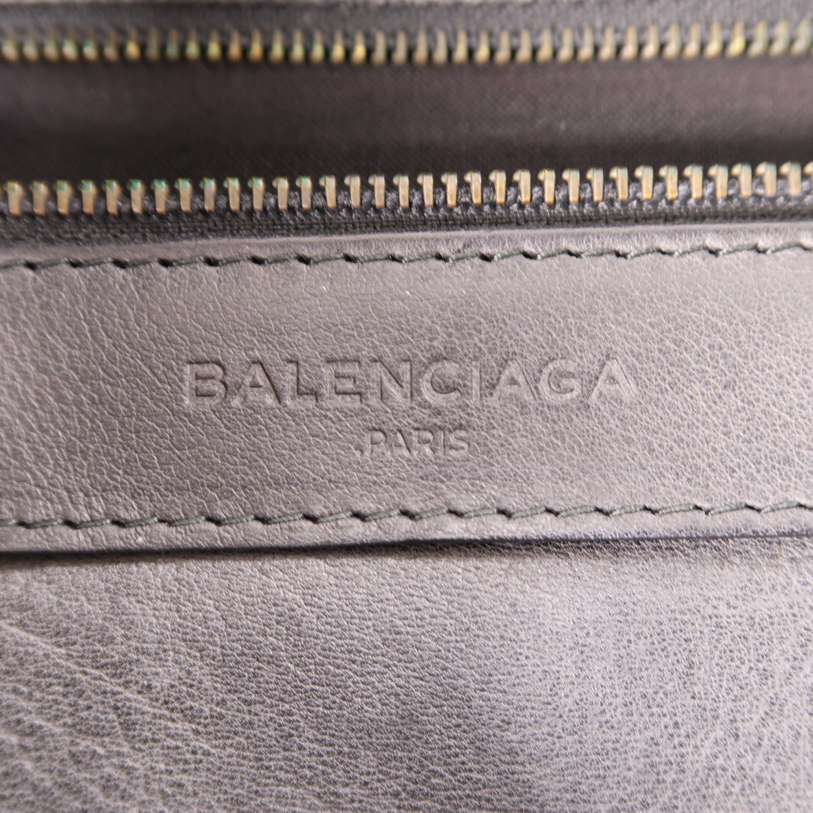 BALENCIAGA 牛皮皮革2 Way Bag手挽肩背兩用袋黑色