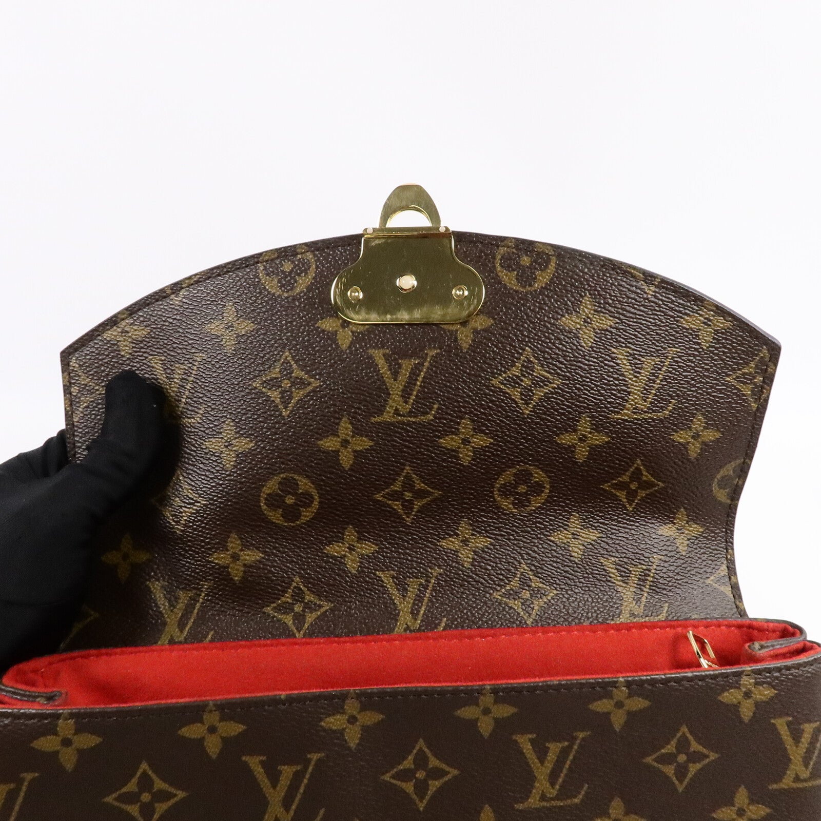 LOUIS VUITTON Monogram Saint Placide鏈帶肩背袋
