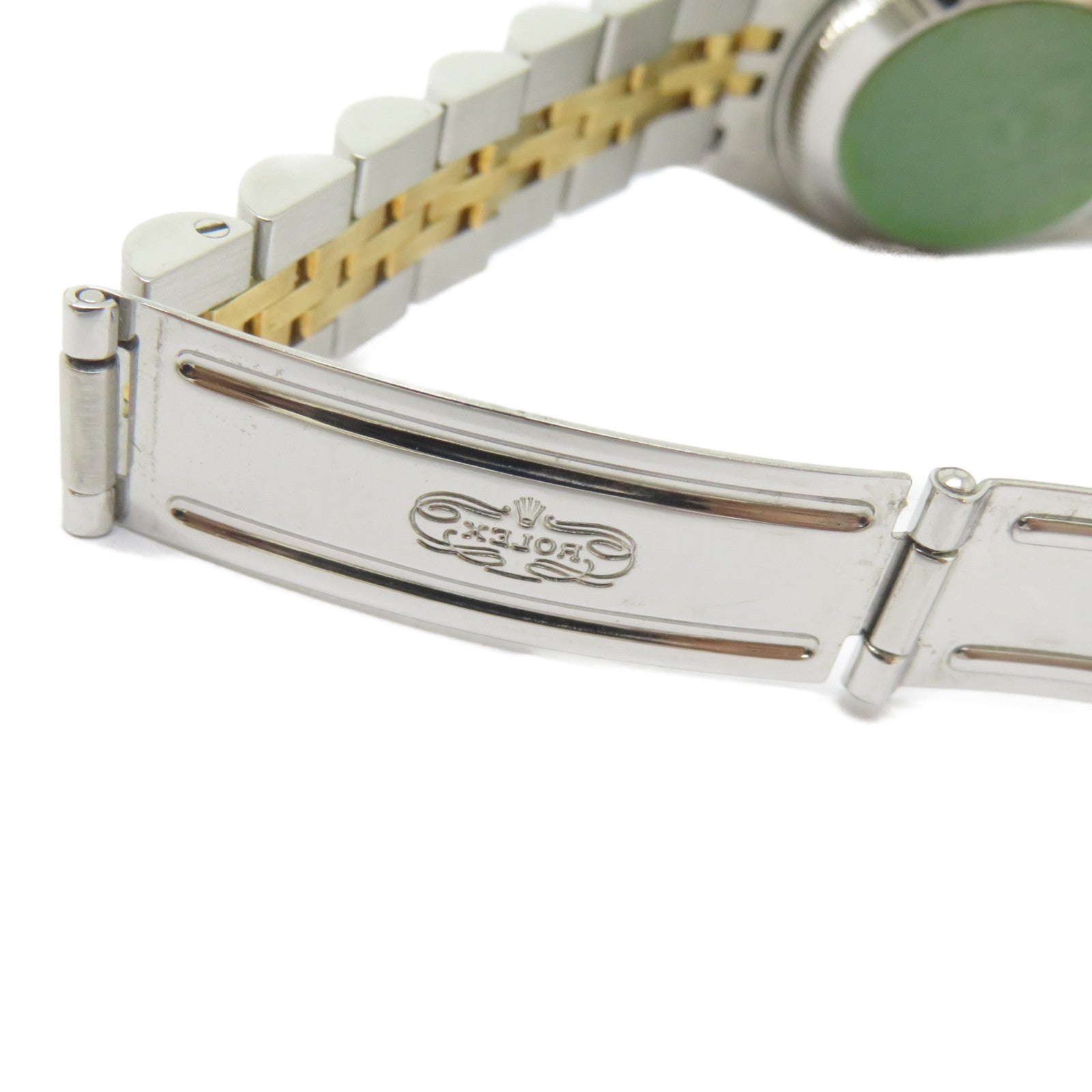 ROLEX Datejust 18K黃金/不鏽鋼手錶自動機芯金色