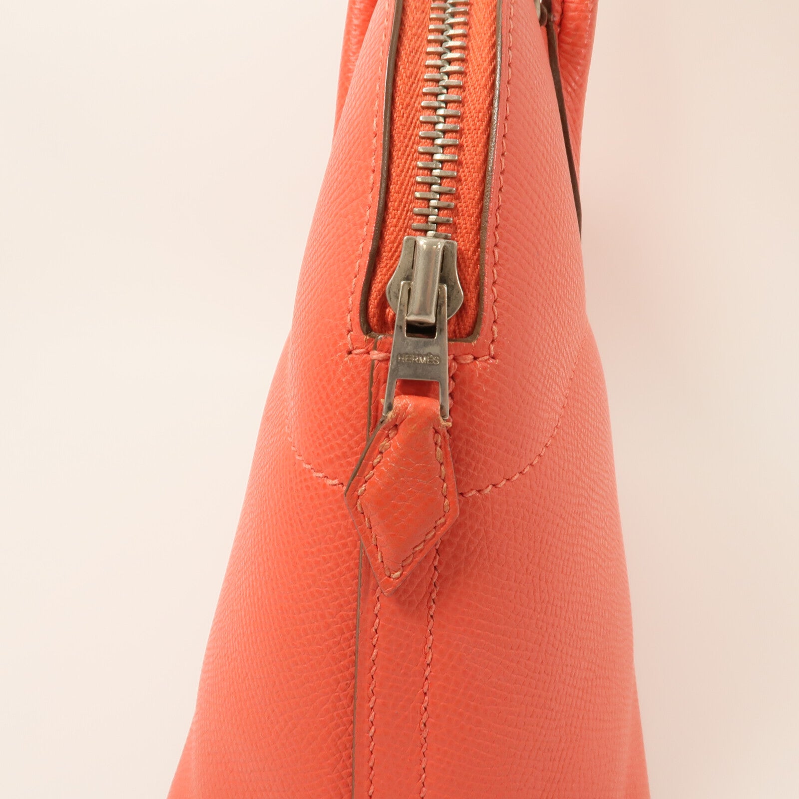 HERMES Epsom皮革Bolide 27手挽肩背兩用袋Rose Jaipur