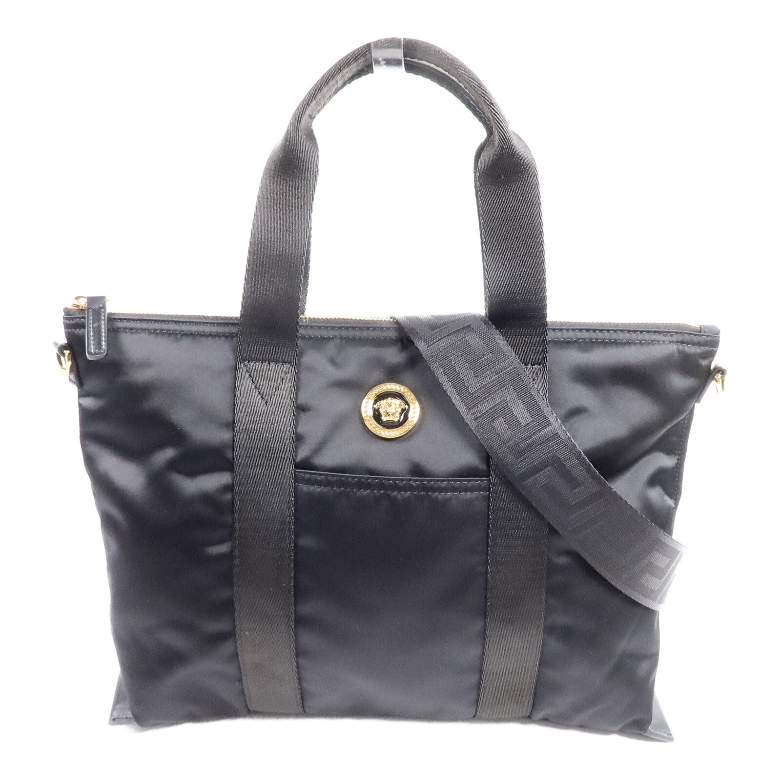 VERSACE 尼龍2 Way Shoulder Bag手挽肩背兩用袋