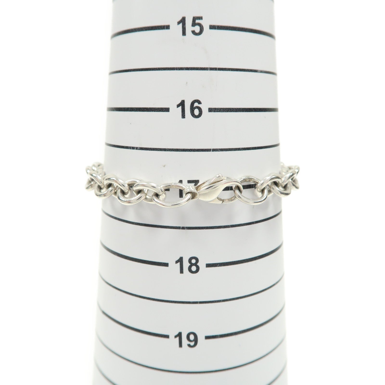 TIFFANY＆CO 925純銀Return To Tiffany Heart Tag Bracelet手鏈