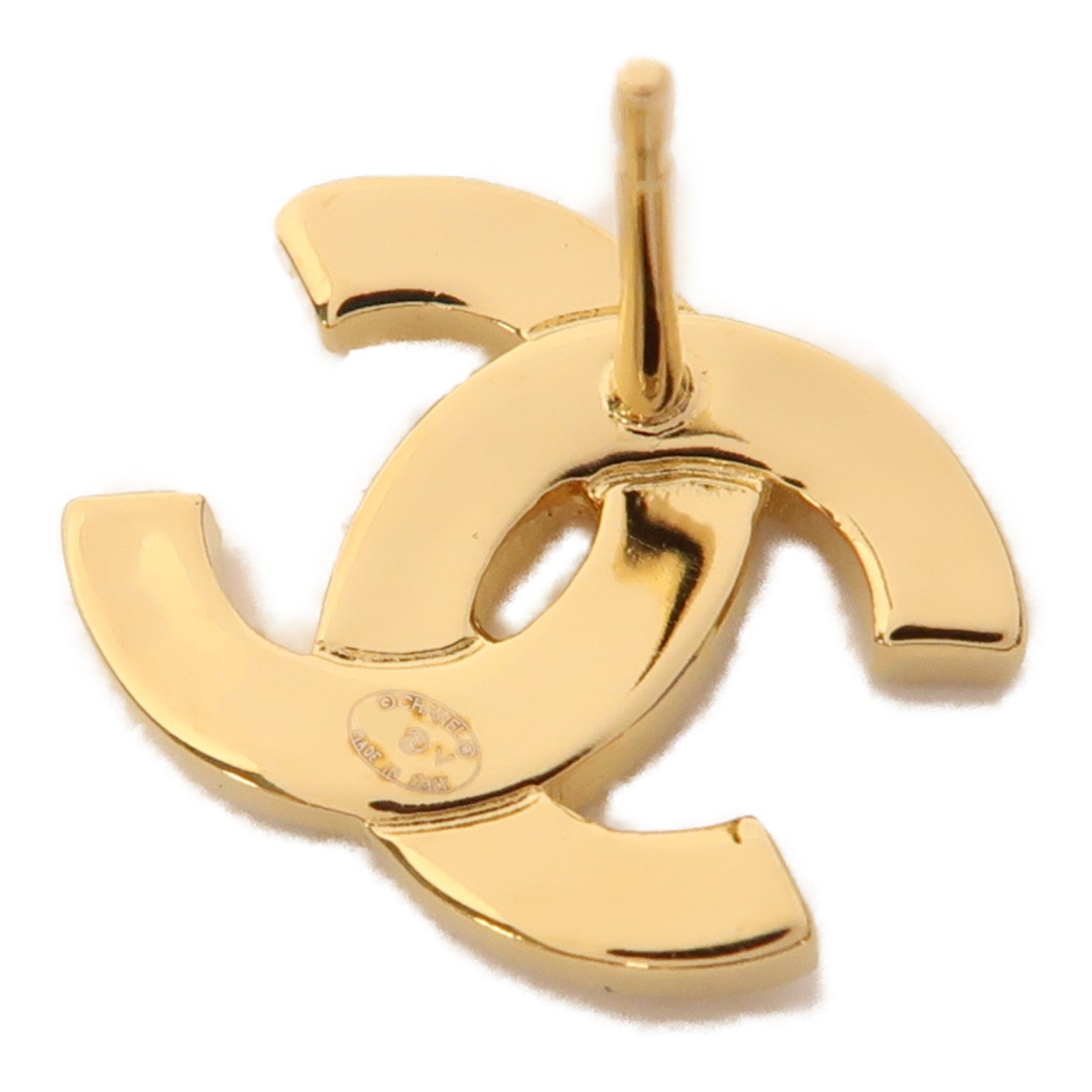 CHANEL 金屬Earrings耳環金色