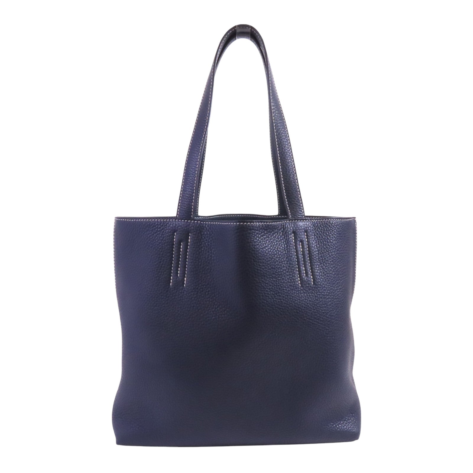 HERMES Clemence皮革Double Sen肩背袋