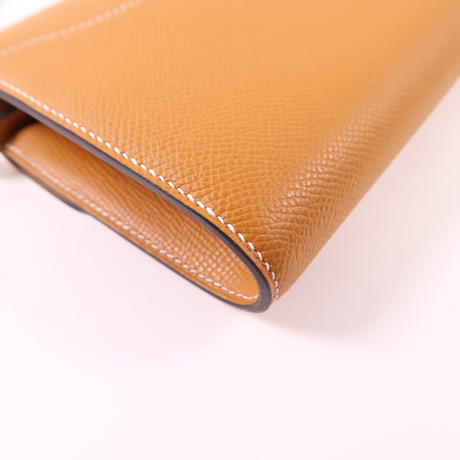 HERMES Epsom皮革Constance To Go金扣肩背袋Toffee