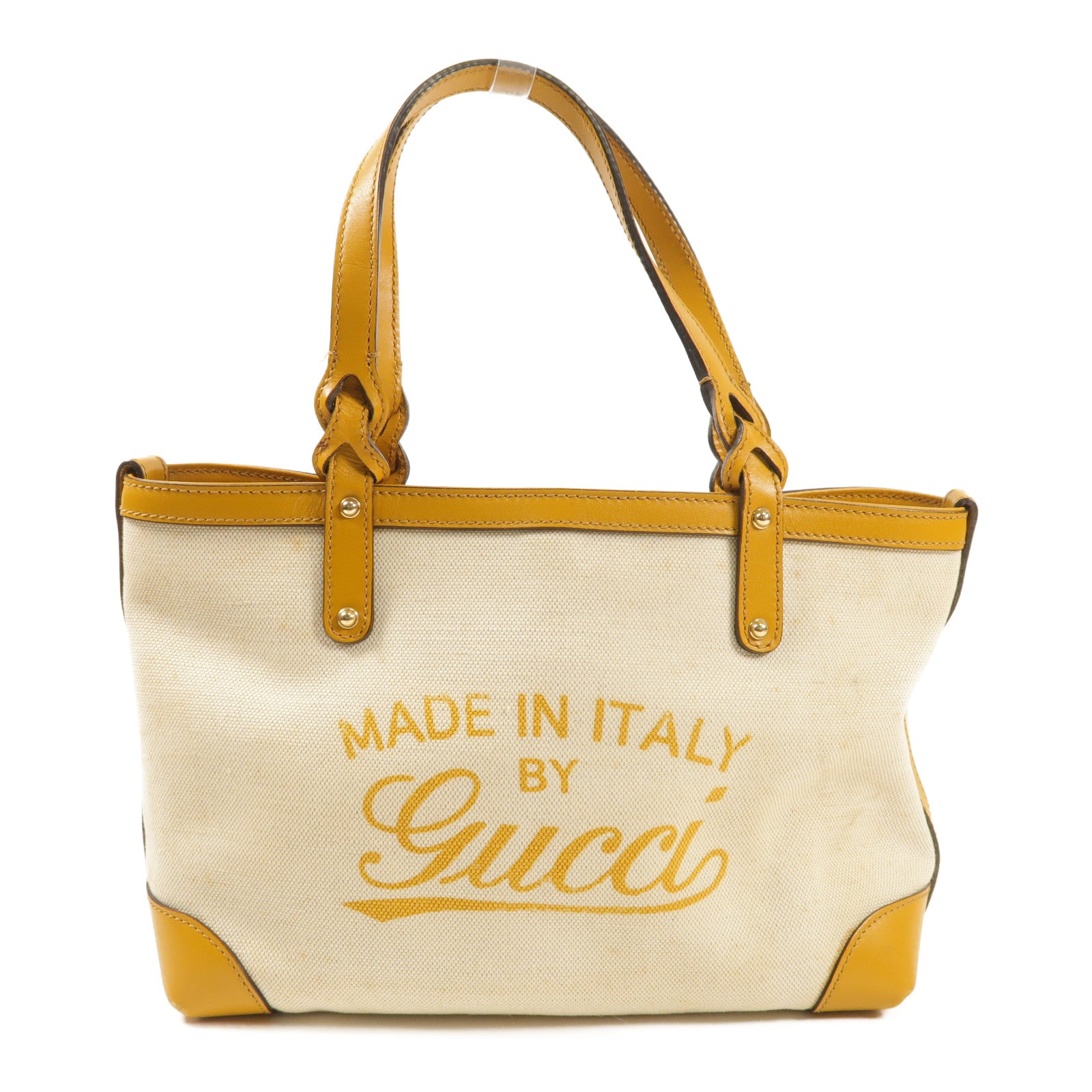 GUCCI 【激減優惠】帆布Shoulder Bag金扣手挽袋/肩背袋