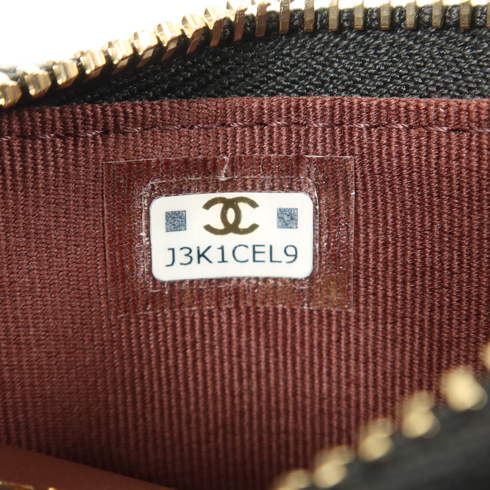 CHANEL 牛皮皮革Card/Coin Case金扣卡片套/零錢包