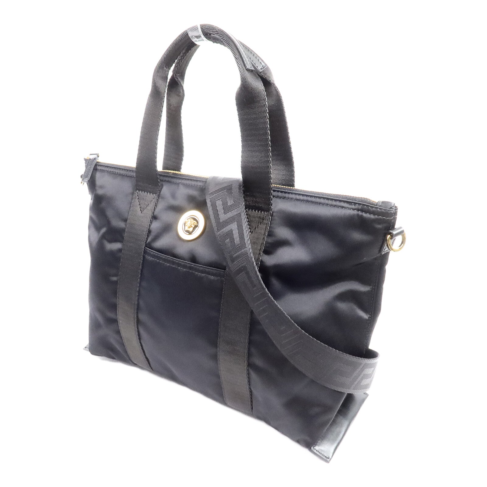 VERSACE 尼龍2 Way Shoulder Bag手挽肩背兩用袋