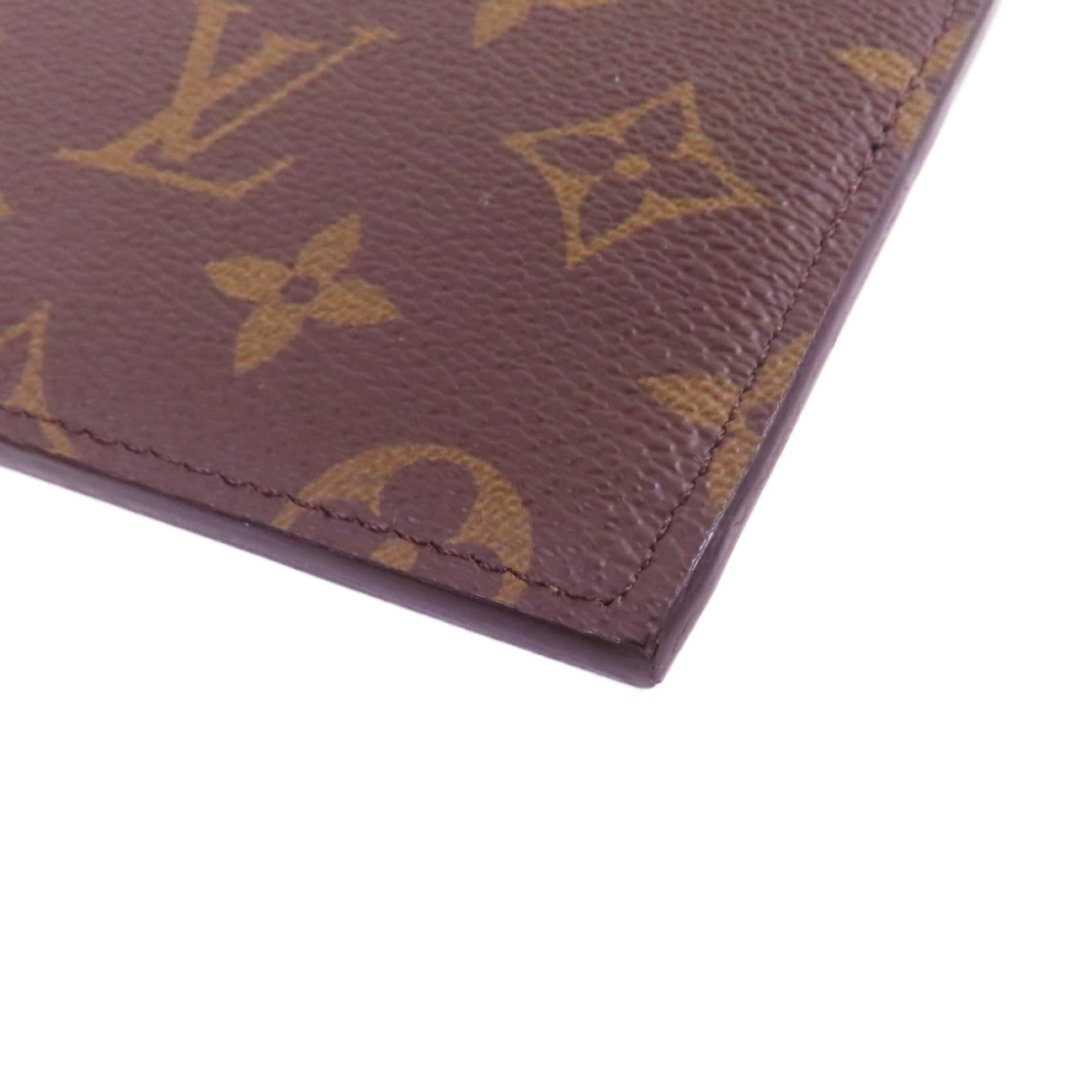 LOUIS VUITTON Monogram Slim Purse Long Wallet金扣長錢包啡色