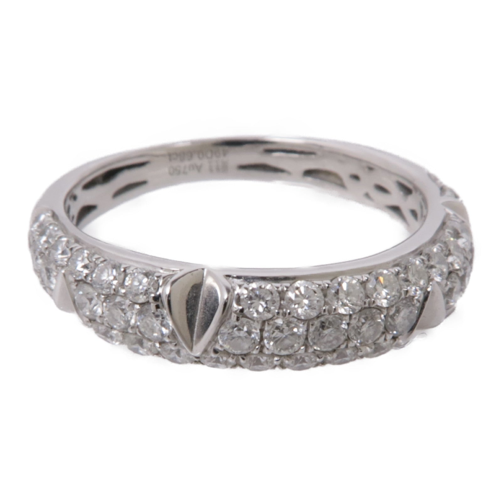 JEWELRY 【激減優惠】18K白金Diamond Ring鑽石戒指US#5.25