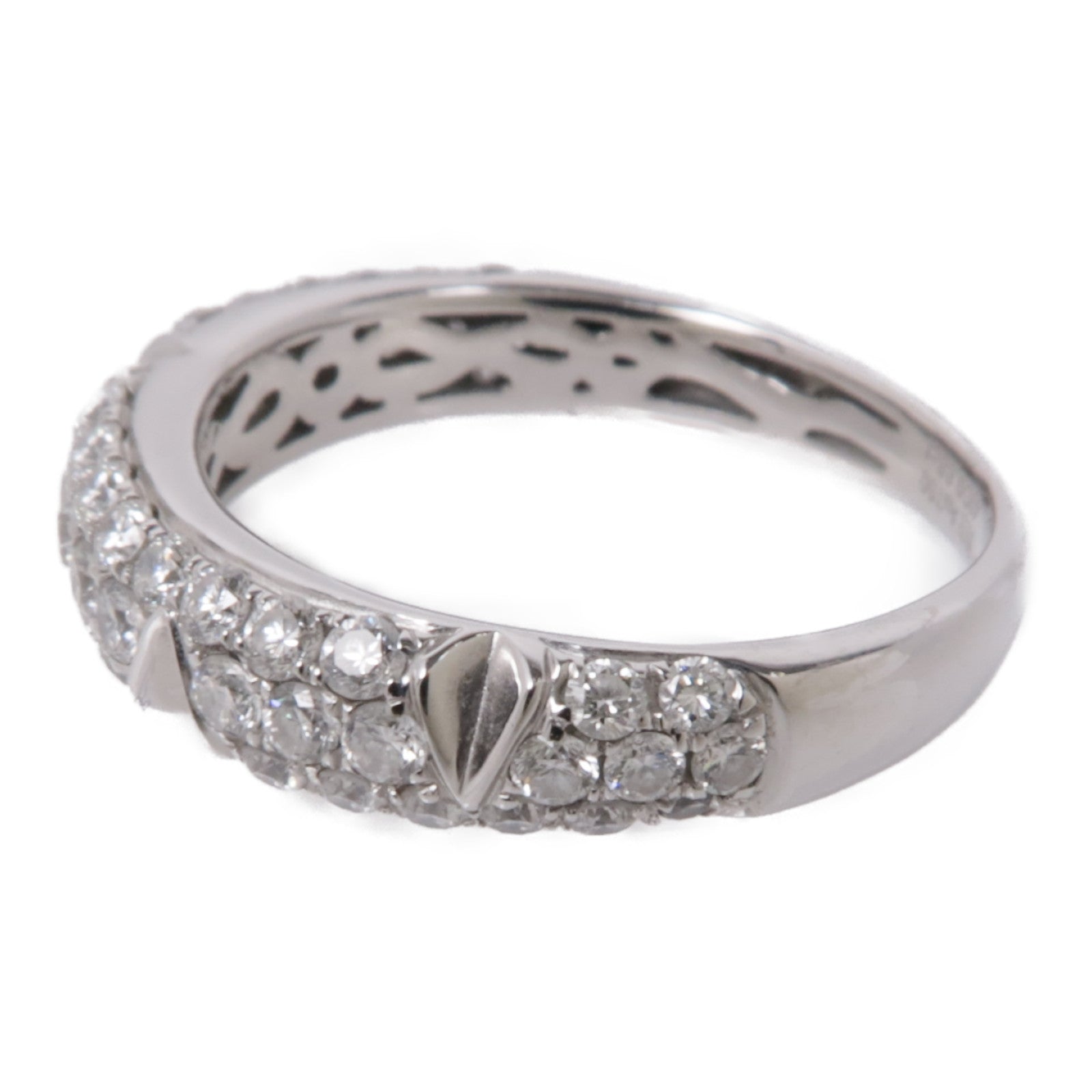 JEWELRY 【激減優惠】18K白金Diamond Ring鑽石戒指US#5.25