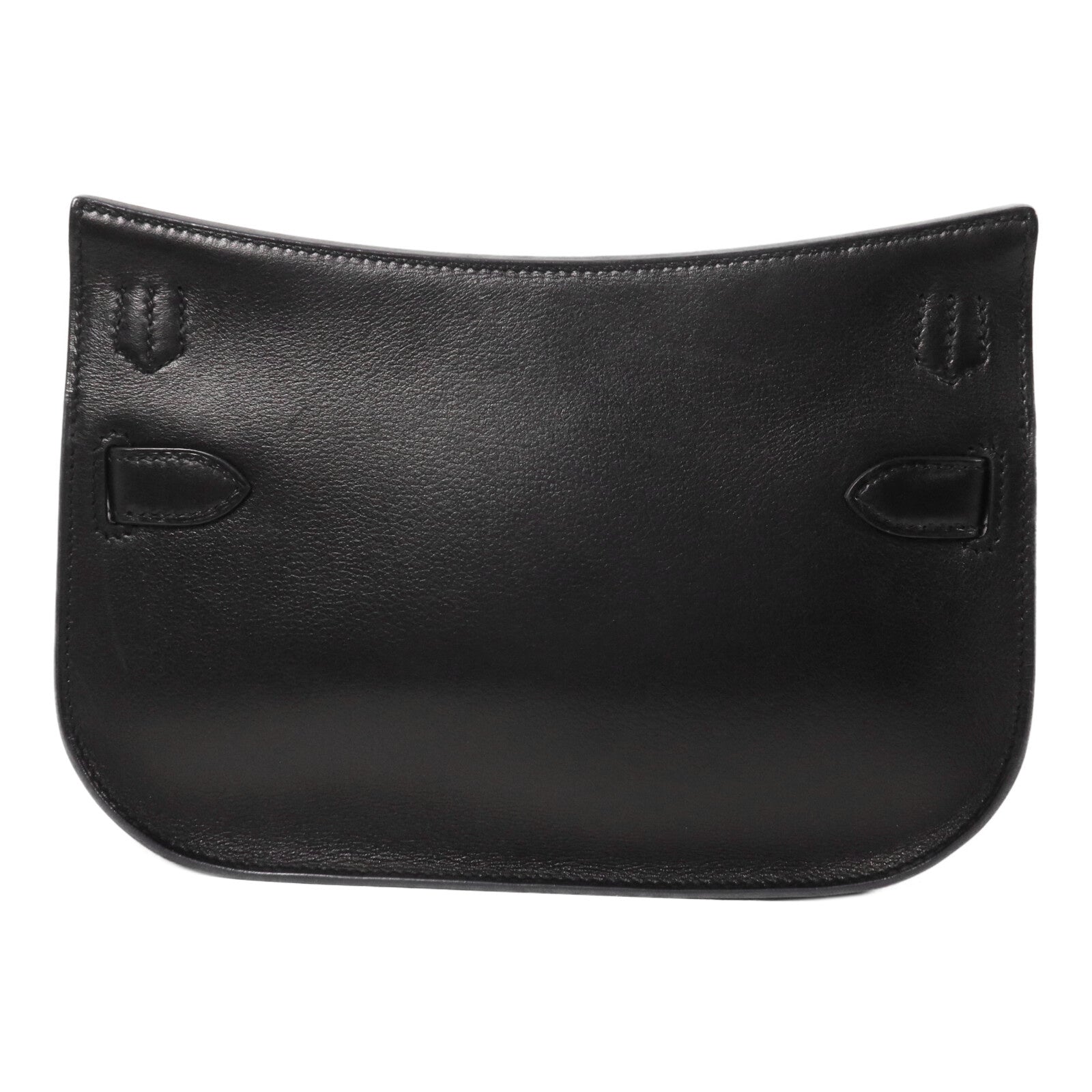 HERMES Evercolor皮革Jypsiere Mini肩背袋Noir