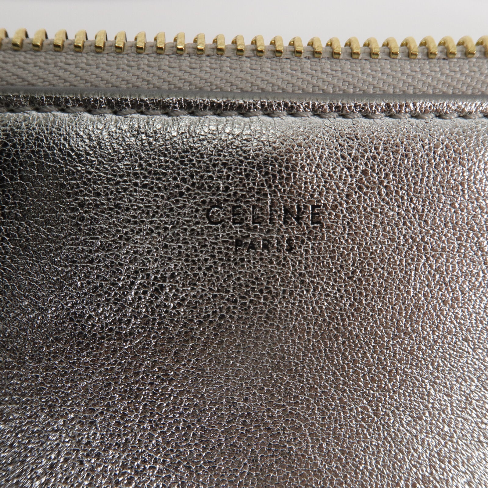CELINE 牛皮皮革Trio Large肩背袋