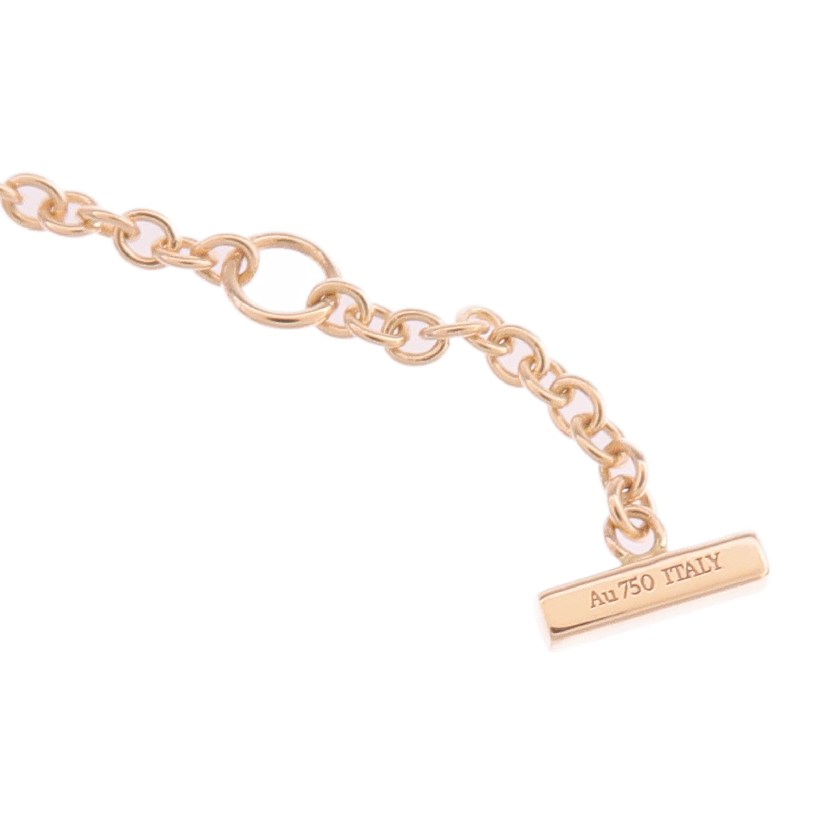 TIFFANY＆CO 18K玫瑰金T Smile Bracelet手鏈
