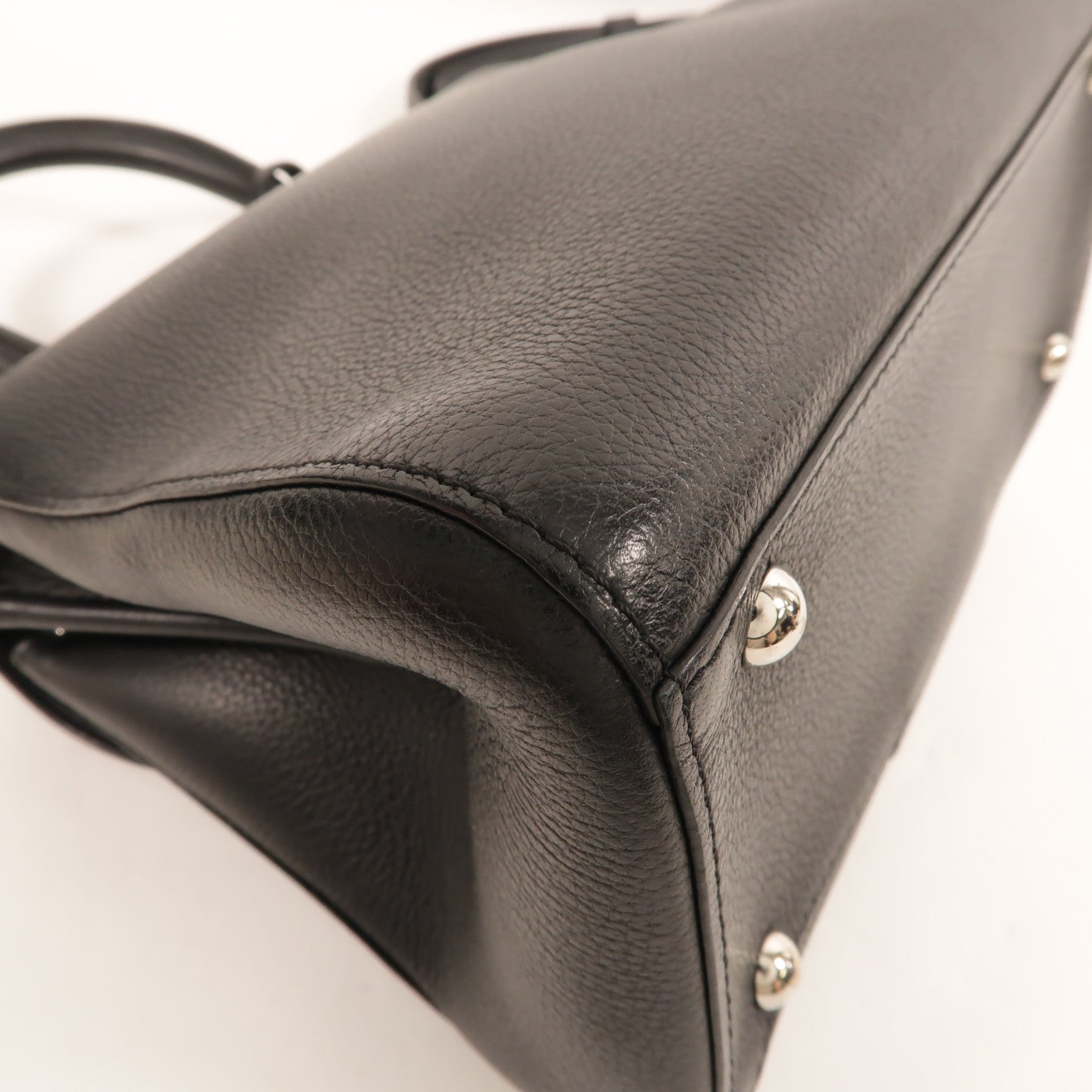 Delvaux 牛皮皮革Brillant Mini手挽肩背兩用袋