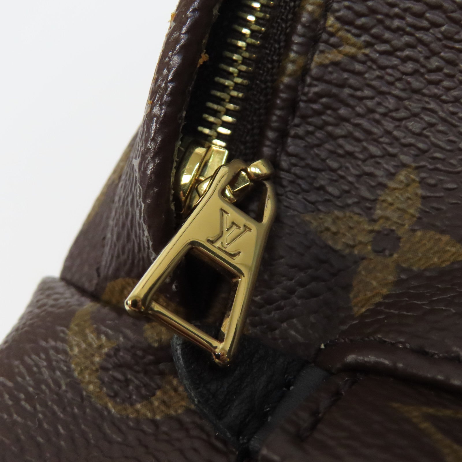 LOUIS VUITTON Monogram Palm Springs Bag金扣背包啡色