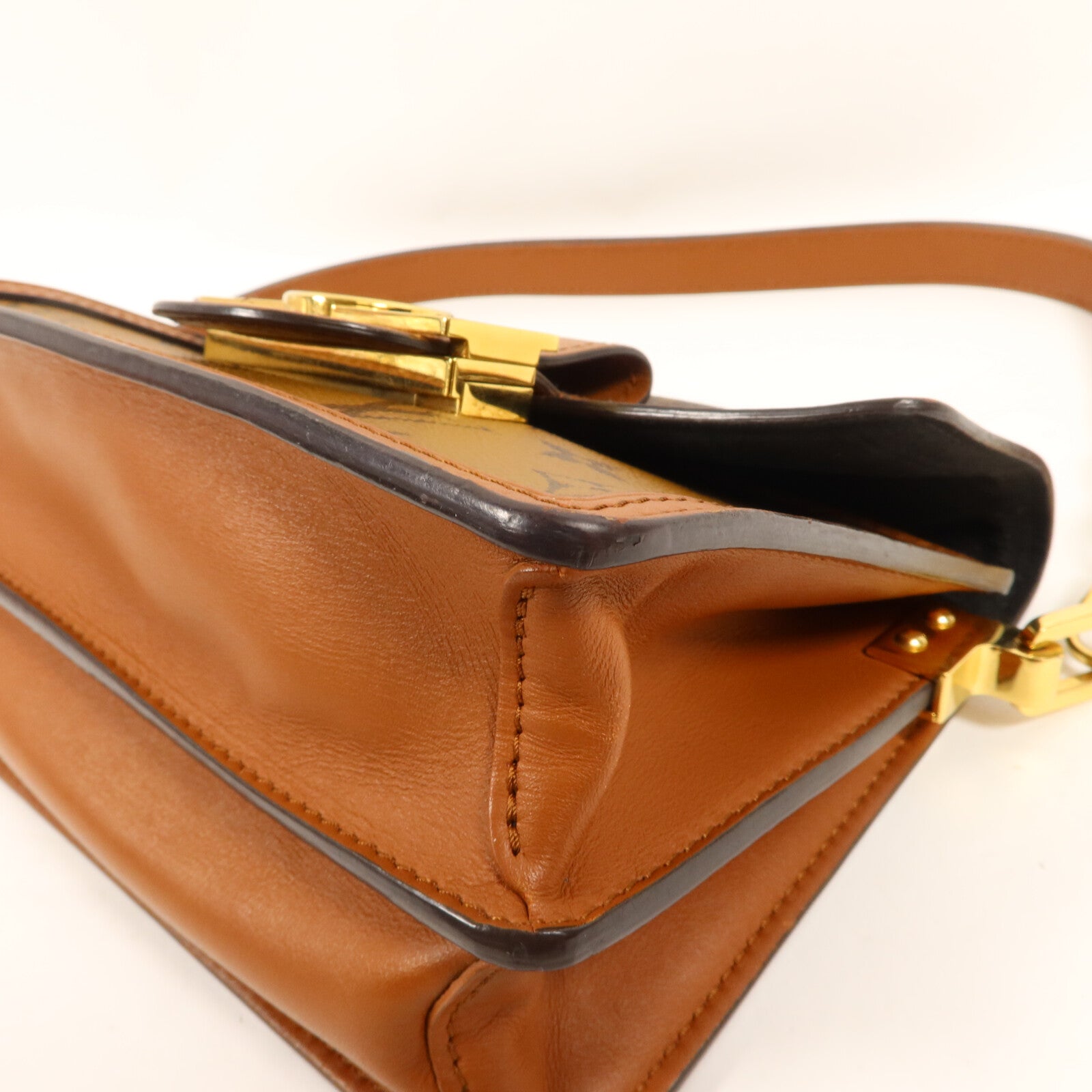 LOUIS VUITTON Monogram Reverse Mini Dauphine肩背袋