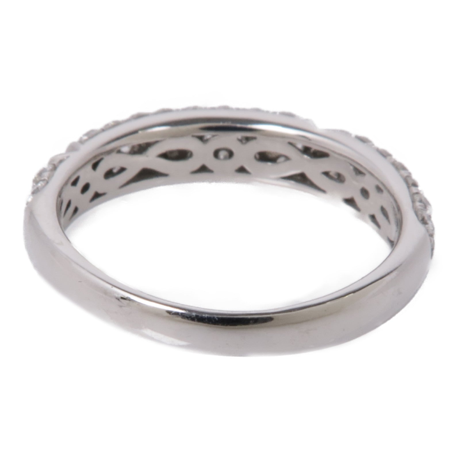 JEWELRY 【激減優惠】18K白金Diamond Ring鑽石戒指US#5.25