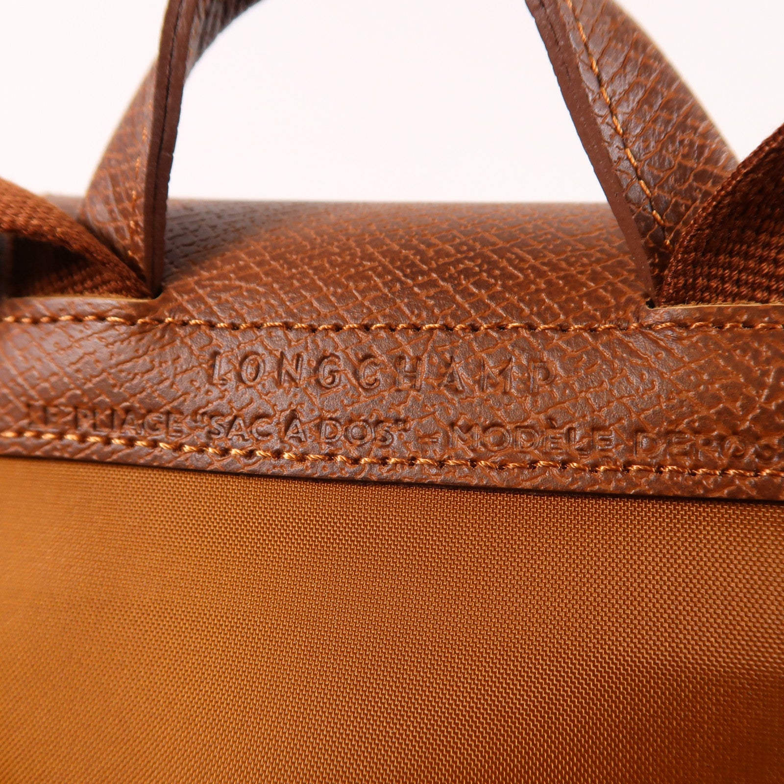 Longchamp 尼龍Backpack銀扣背包