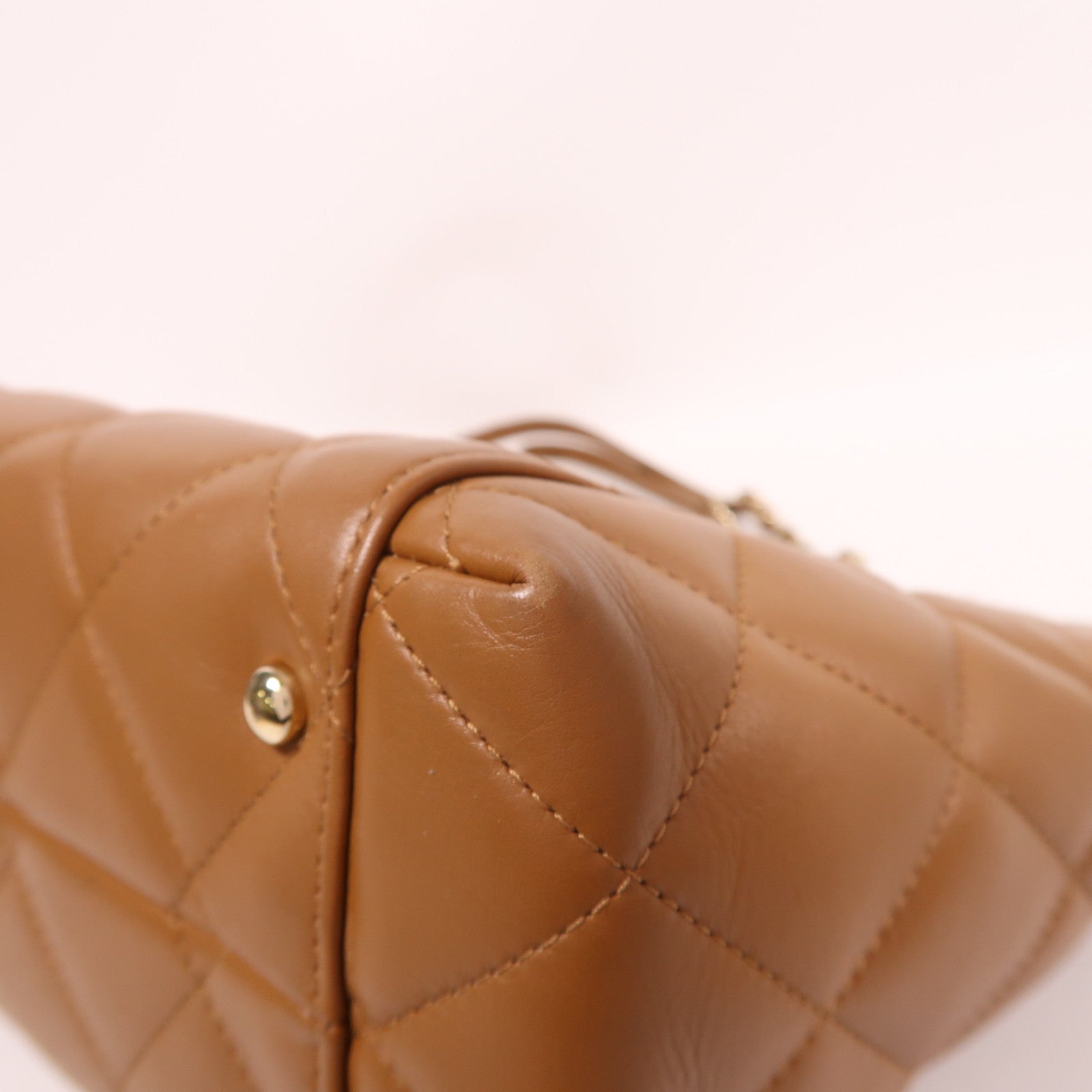 CHANEL 【激減優惠】牛皮皮革Shoulder Bag金扣鏈帶肩背袋