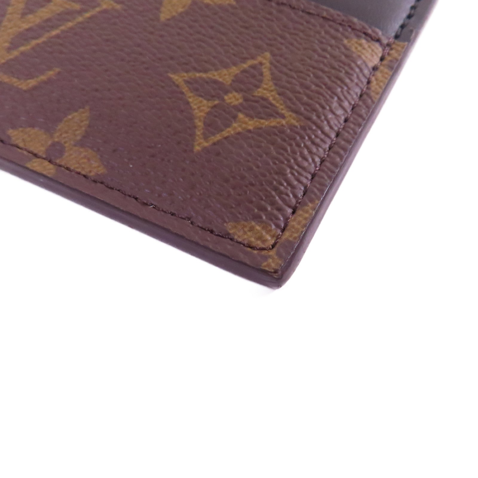 LOUIS VUITTON Monogram Slim Purse Long Wallet金扣長錢包啡色