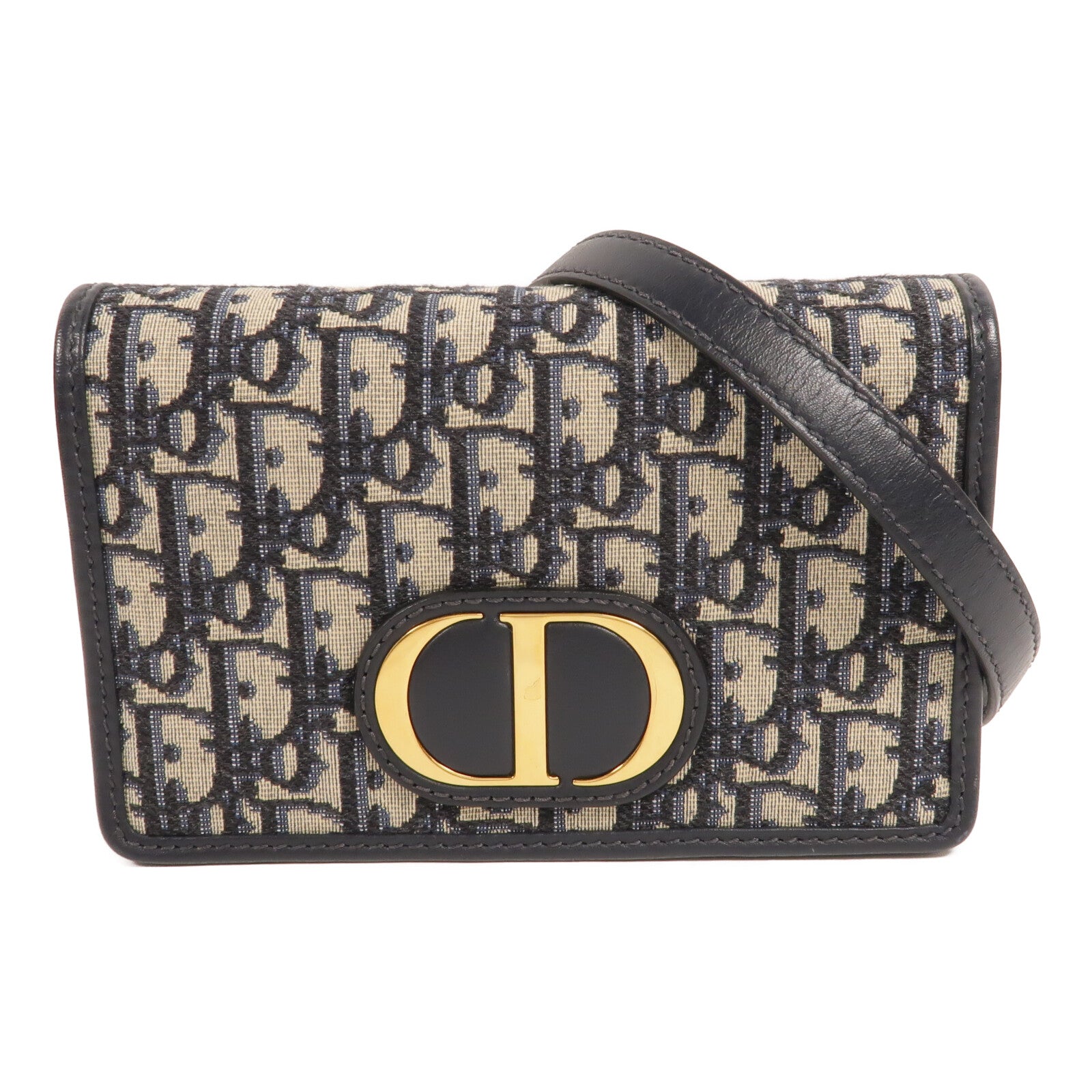 Dior 帆布2-In-1 30 Montaigne Pouch鏈帶肩背袋/腰包